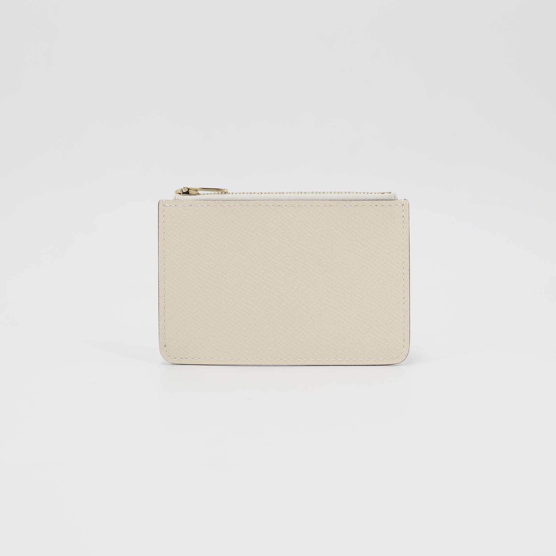 Brand New ( Rank N ) HERMÈS Constance Slim Wallet Craie (10) Epsom Gold hardware W (2024) - 14