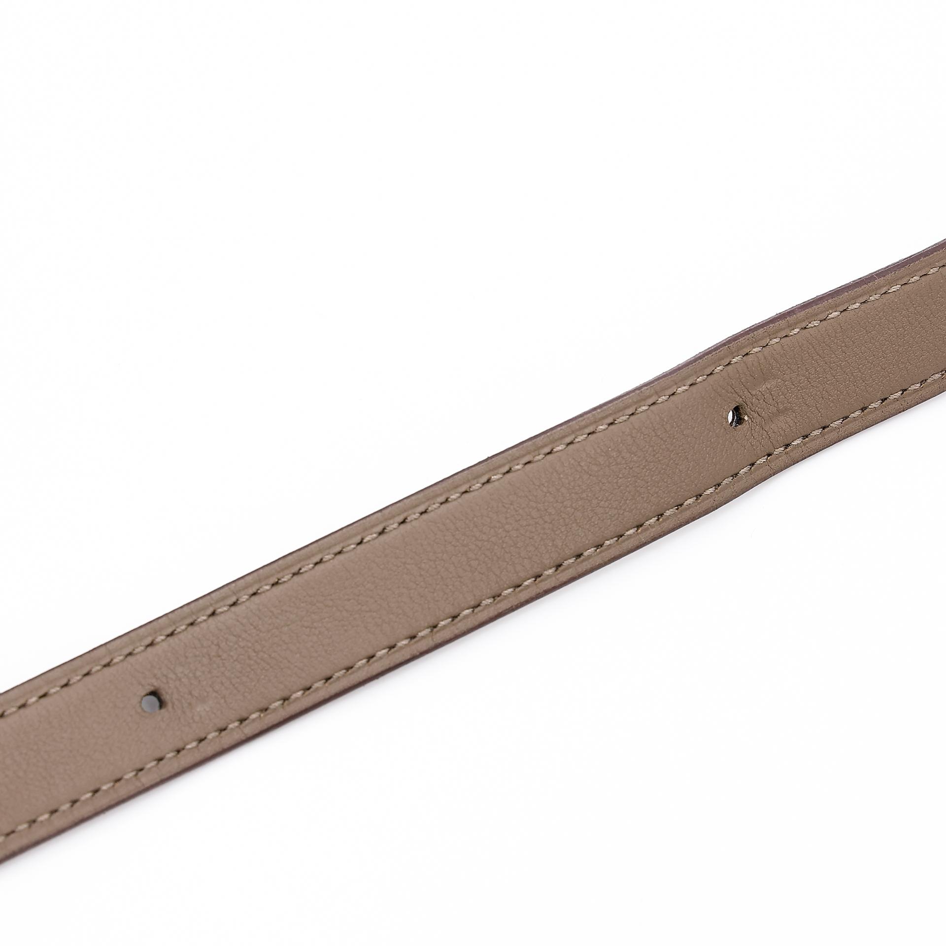 Very Good ( Rank A) HERMÈS Kelly Moove Etoupe (18) Swift Palladium hardware B (2023) - 7