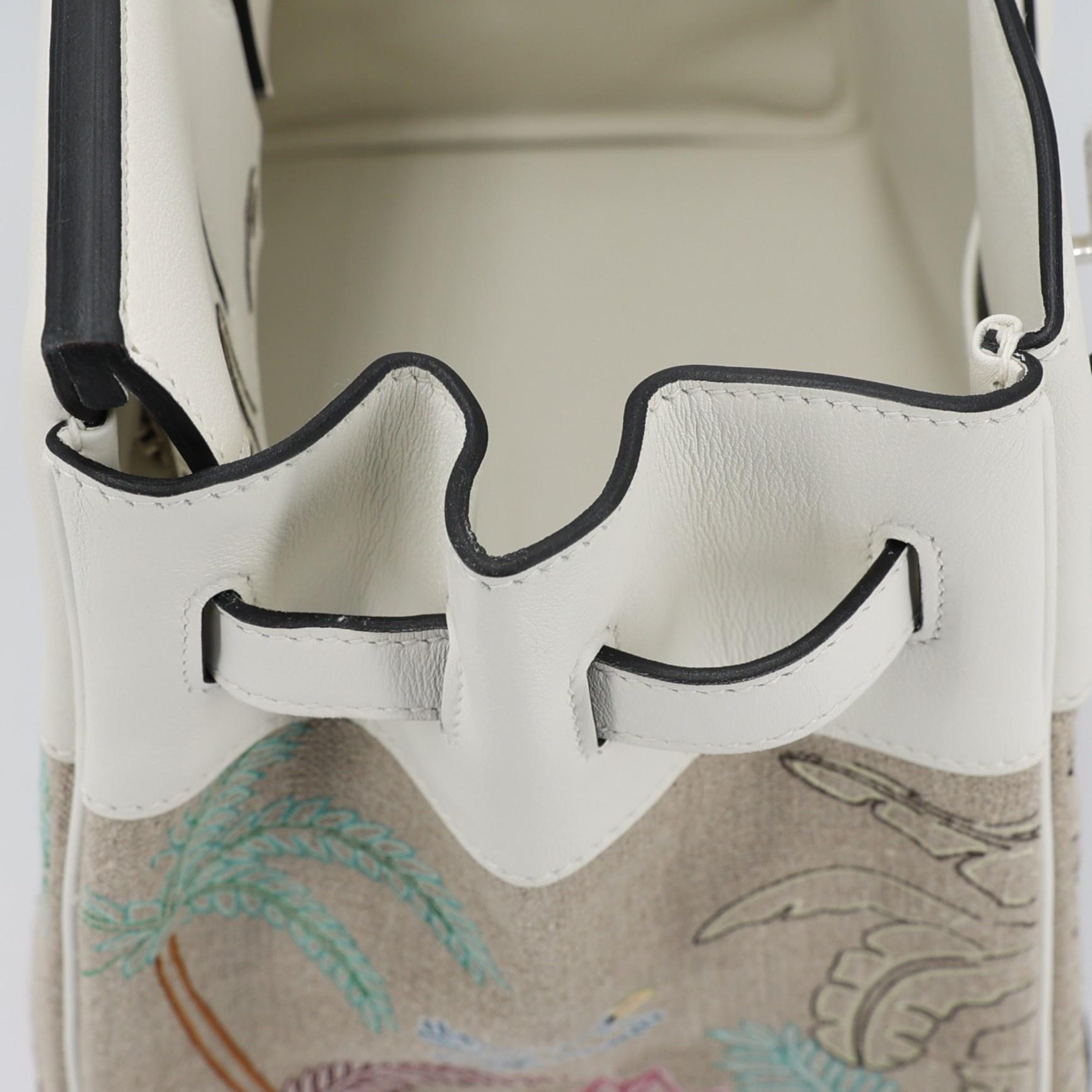 バーキン35 Faubourg Tropical フィセル ホワイト (01) | GINZA XIAOMA