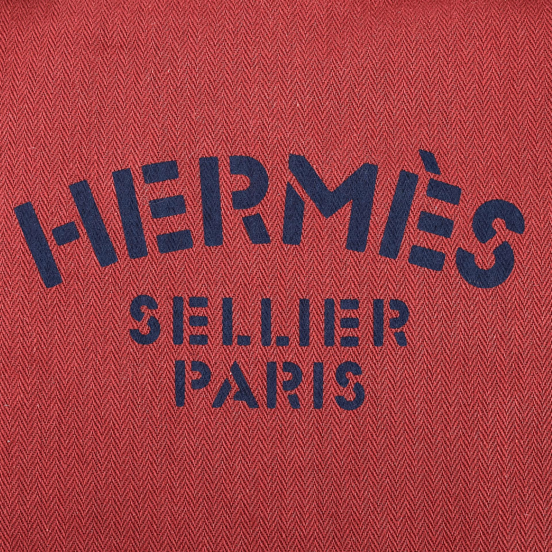 ランク SA HERMÈS エルメス アリーヌ グルーミング ゴールド (37) ルージュアッシュ (55) キャンバス スイフト シルバー金具 B刻印 - 6