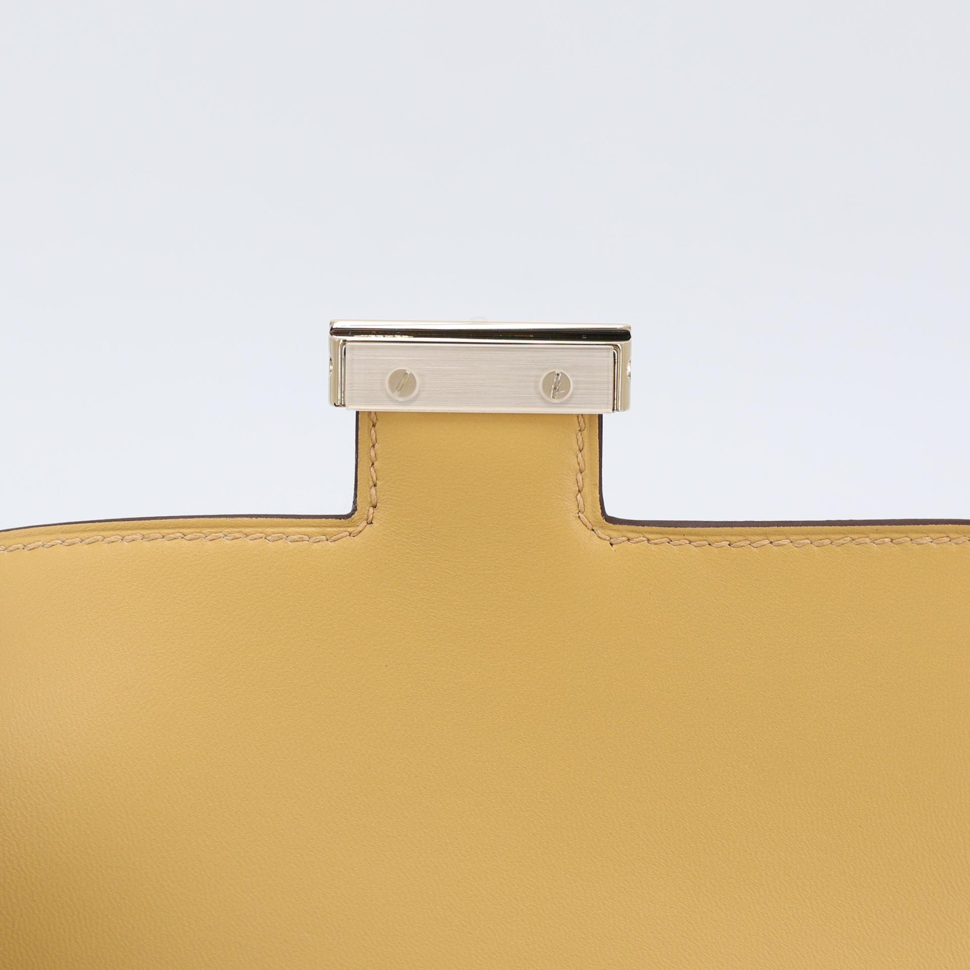 Brand New ( Rank N ) HERMÈS Limited Edition Constance Mini Dore (Y9) Chamkila Permabrass hardware W (2024) - 9
