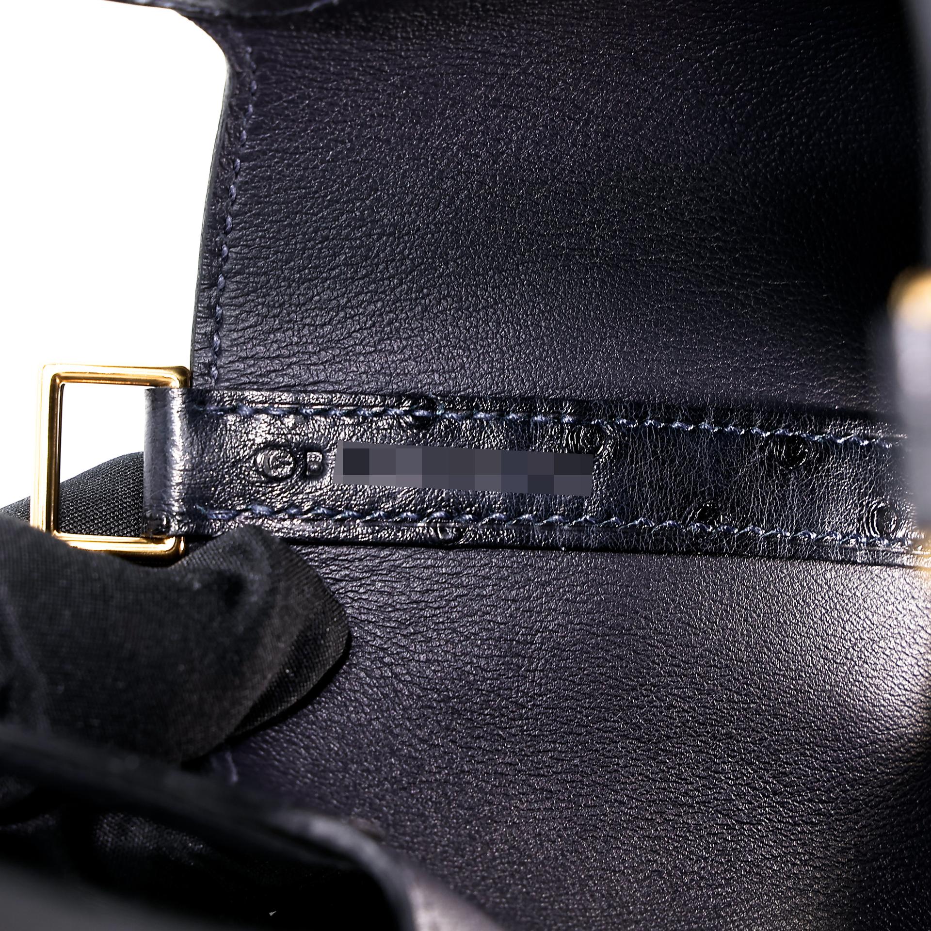 Brand New ( Rank N ) HERMÈS Picotin Lock Micro 14 Caban (3Y) Ostrich Gold hardware B (2023) - 11