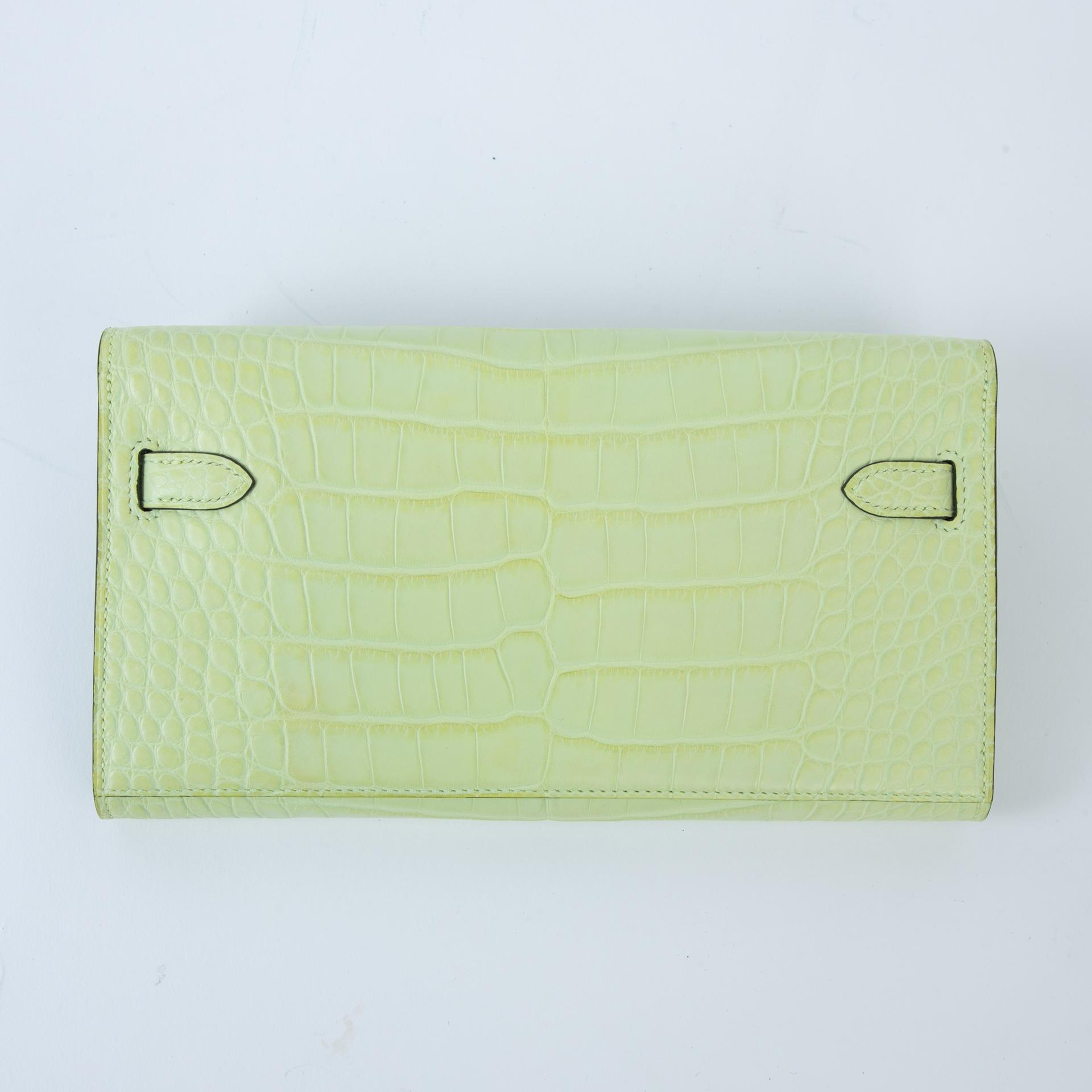 Kelly To Go Wallet Jaune Bourgeon (R9)