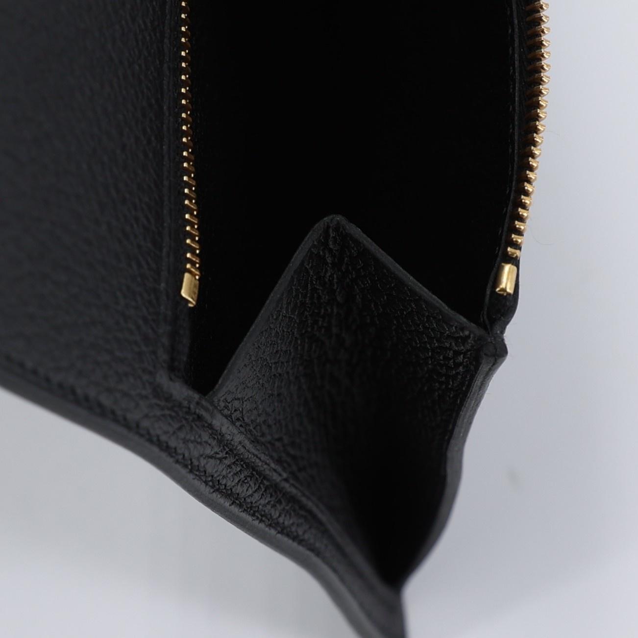 Excellent ( Rank SA ) HERMÈS Pochette BackPocket 25 Black (89) Togo Gold hardware Z (2021) - 10