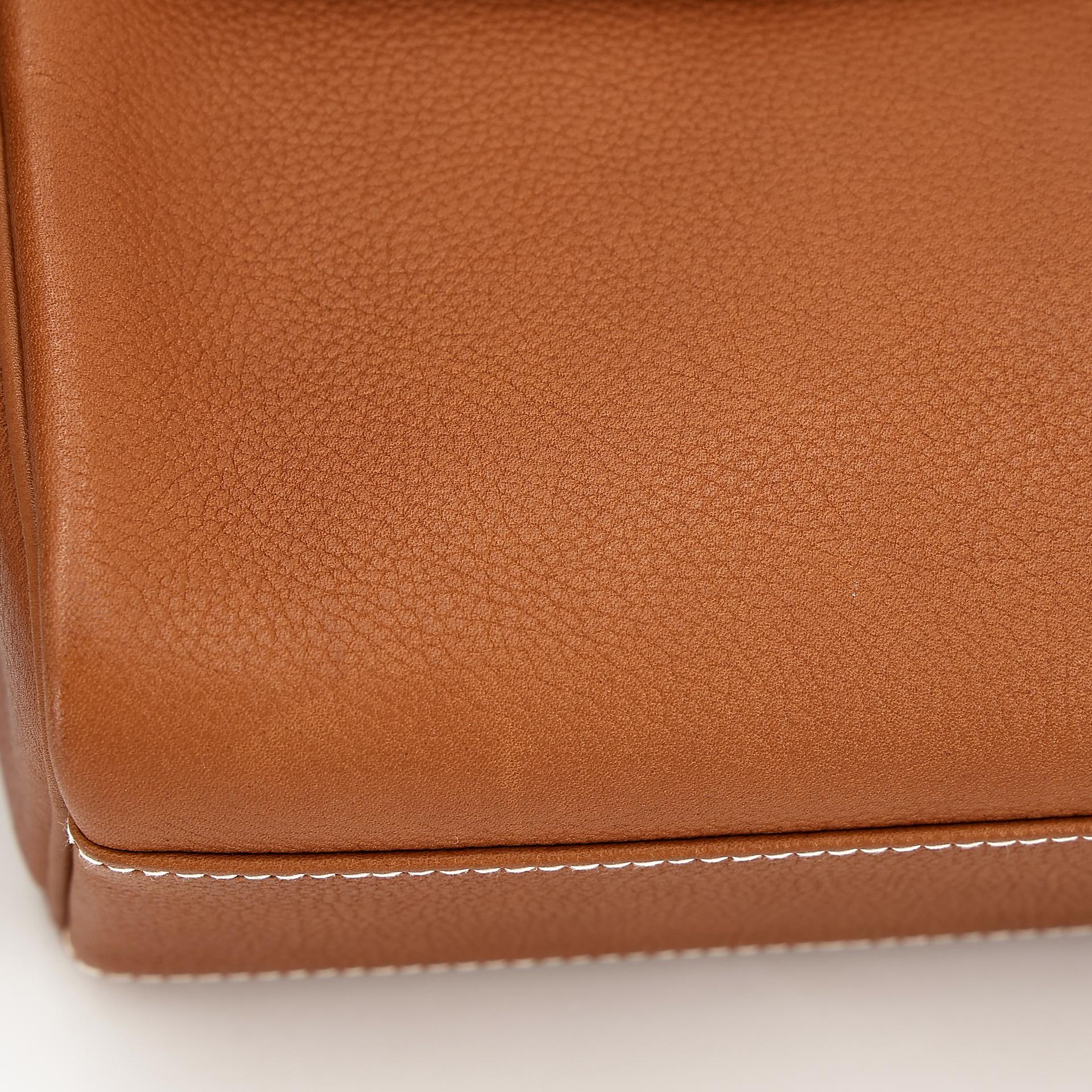 Brand New ( Rank N ) HERMÈS Kelly Messenger PM Fauve (34) Barenia Palladium hardware W (2024) - 12