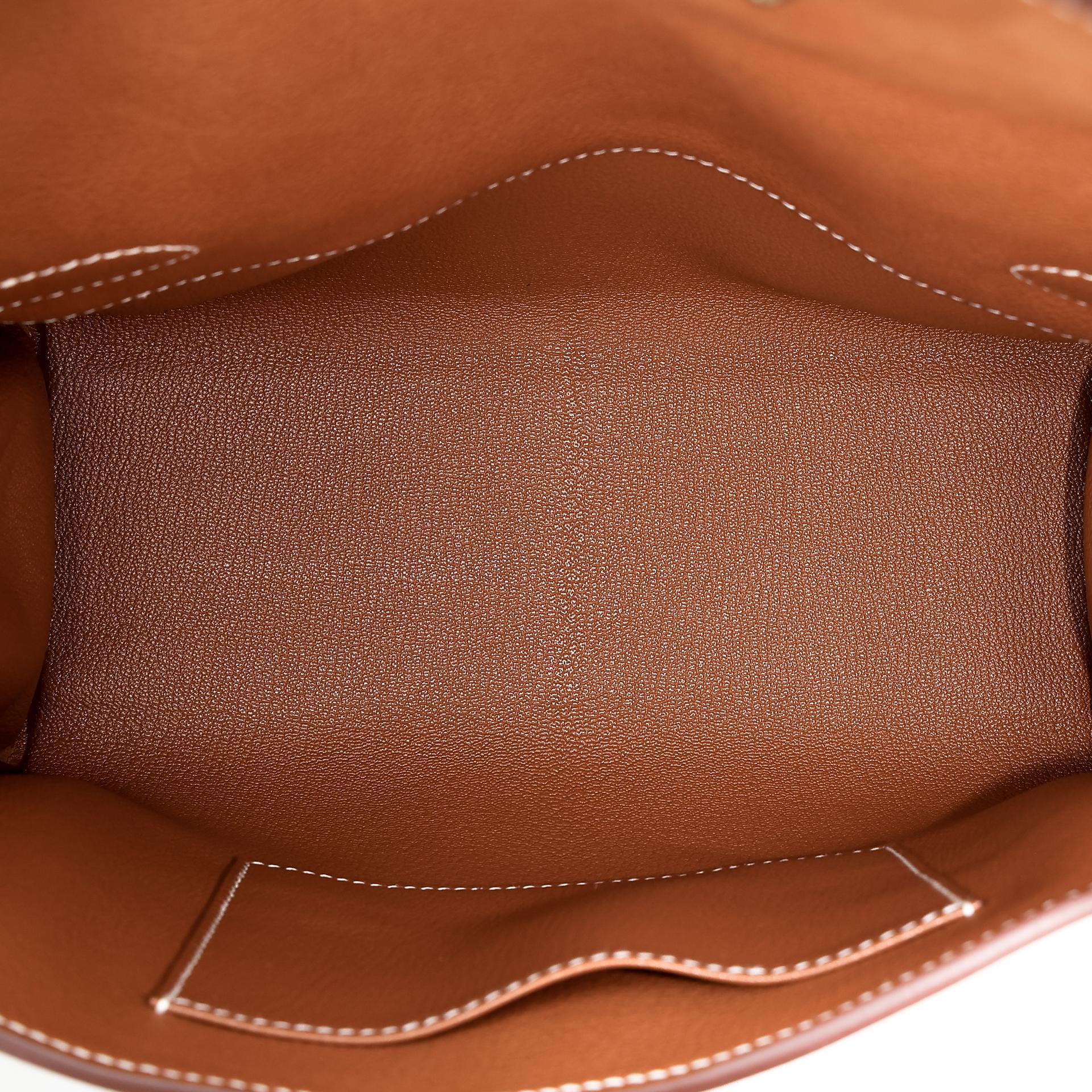 Brand New ( Rank N ) HERMÈS Kelly Messenger PM Fauve (34) Barenia Palladium hardware W (2024) - 27