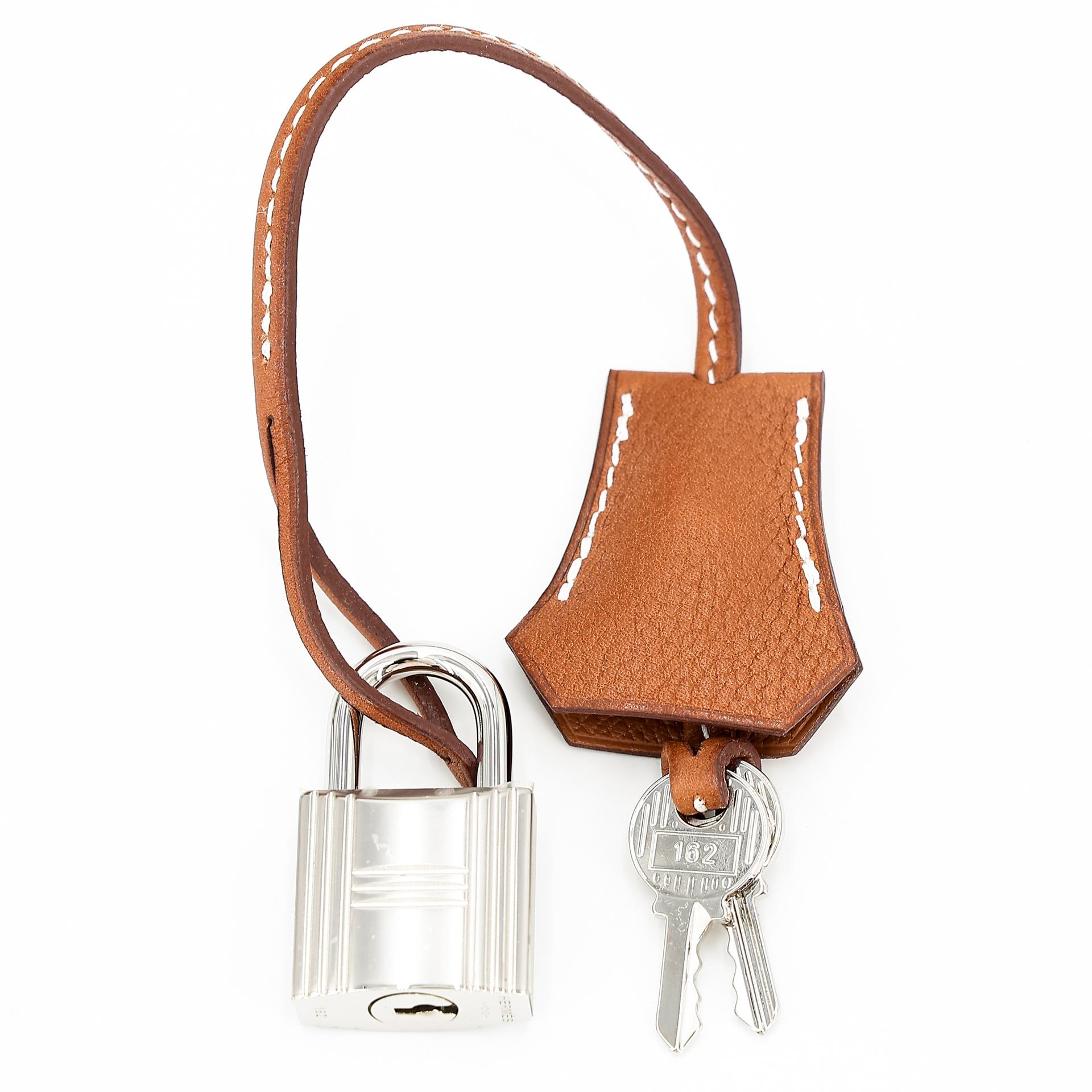 Brand New ( Rank N ) HERMÈS Kelly Messenger PM Fauve (34) Barenia Palladium hardware W (2024) - 28