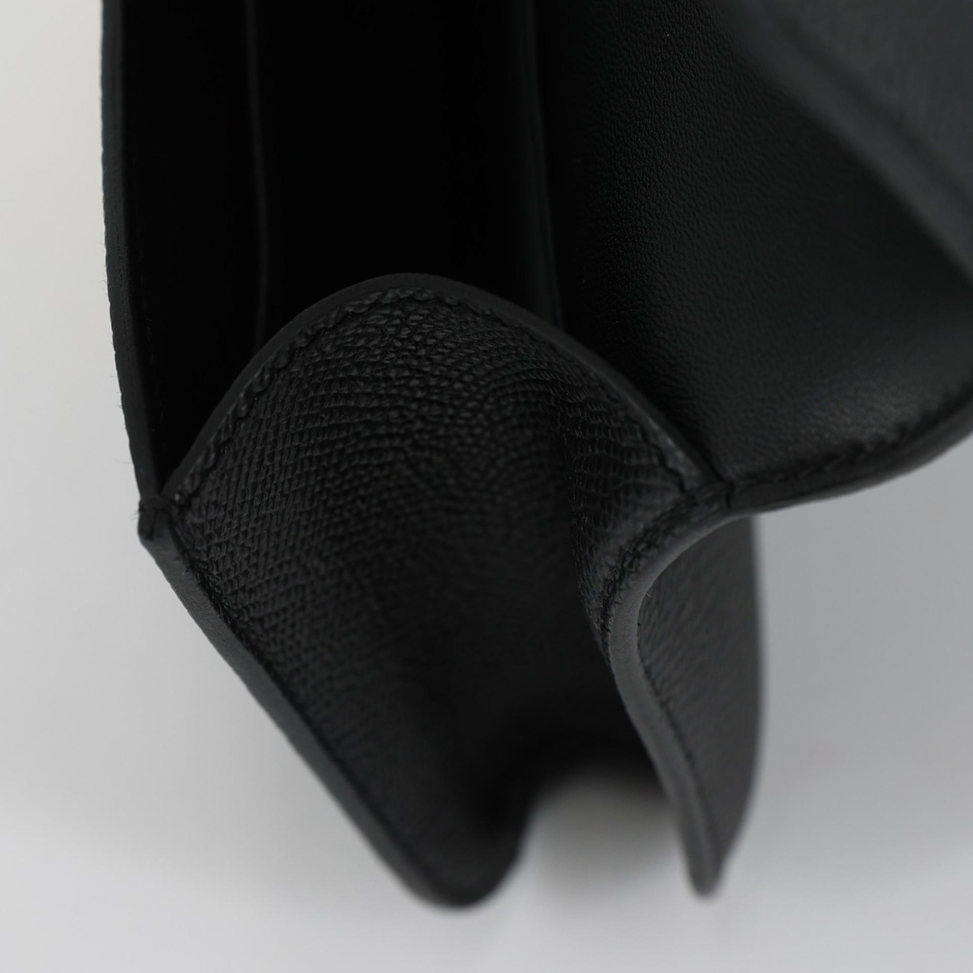 Brand New ( Rank N ) HERMÈS Constance Elan 2024 Black (89) Epsom Rose Gold hardware W (2024) - 13
