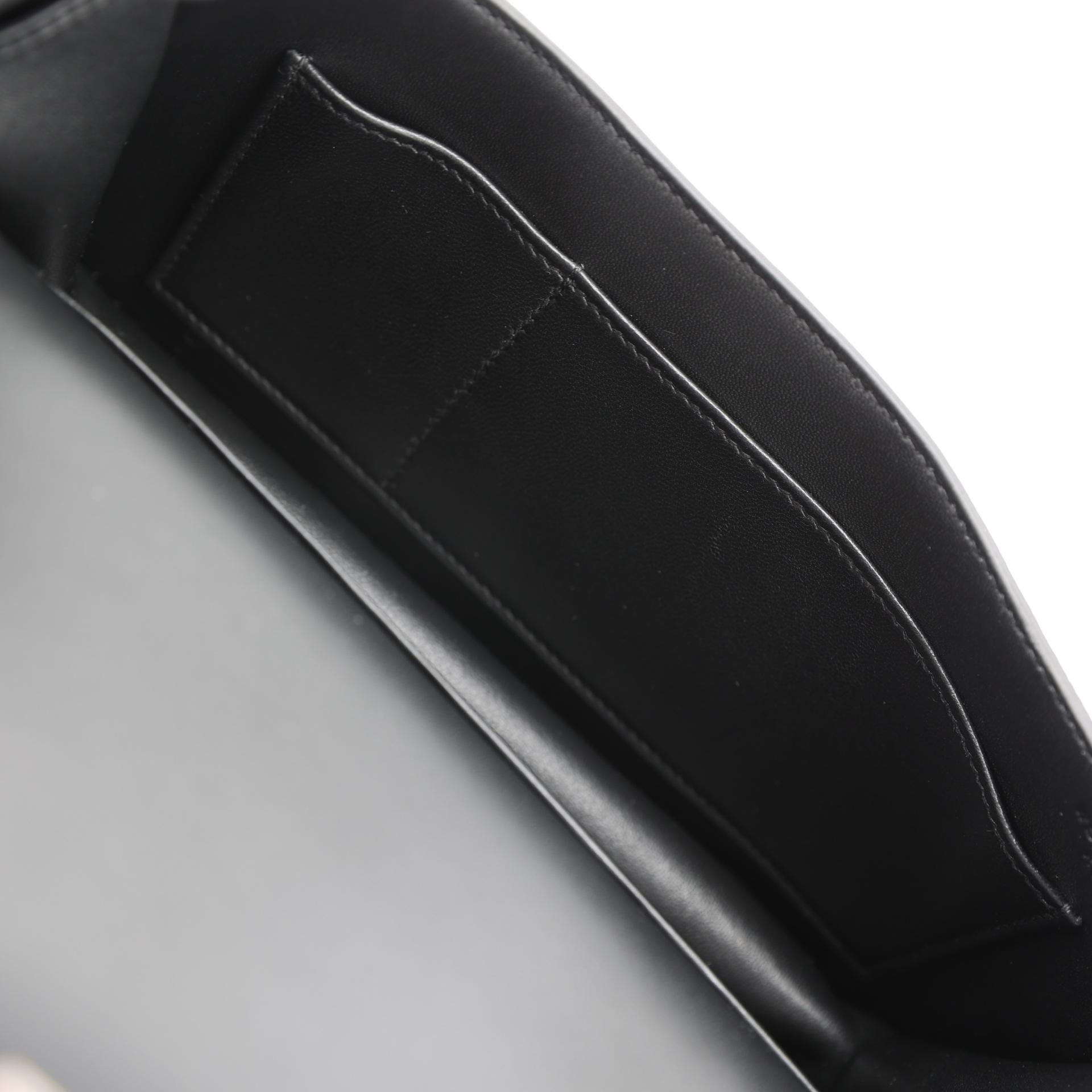 Brand New ( Rank N ) HERMÈS Constance Elan 2024 Black (89) Epsom Rose Gold hardware W (2024) - 14
