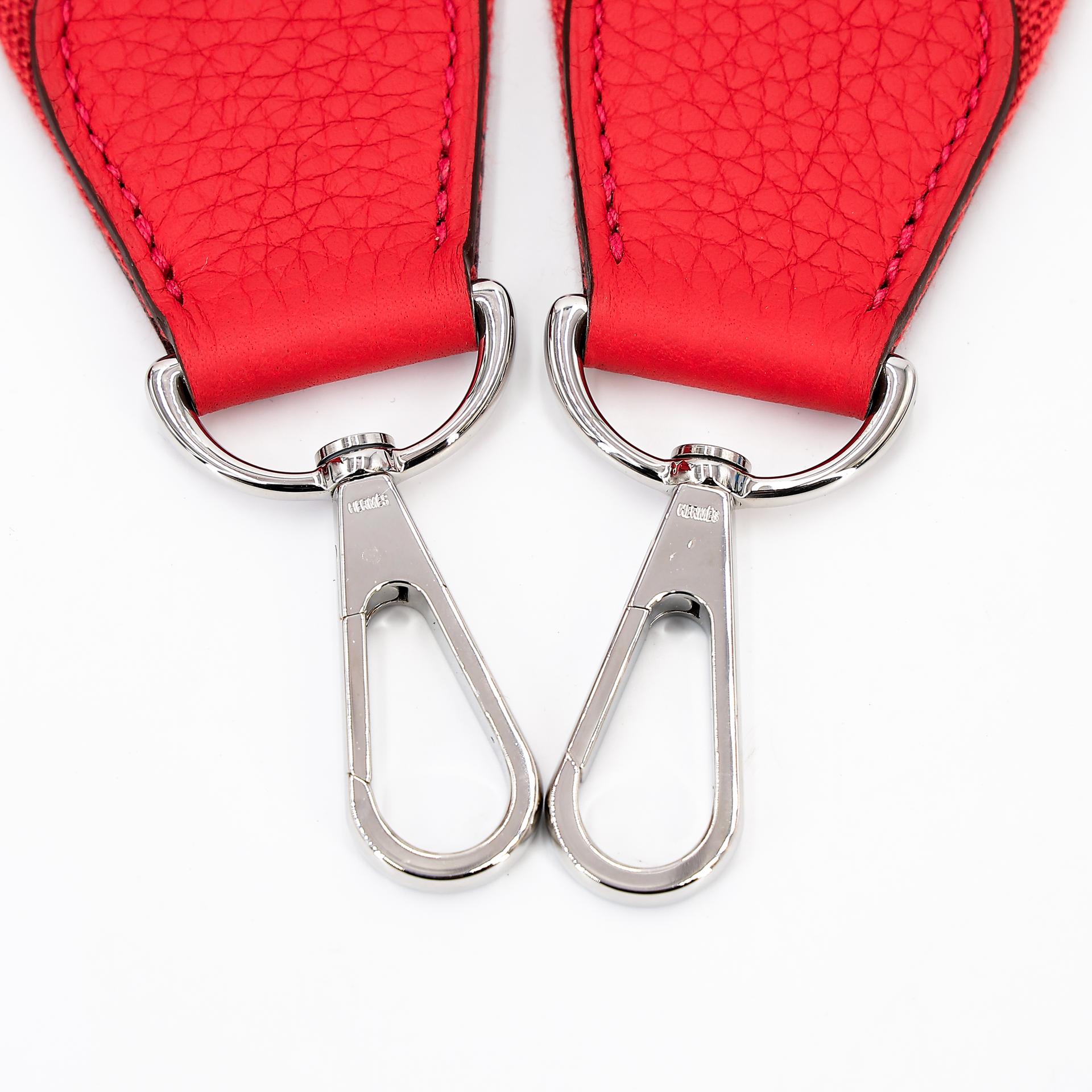 Very Good ( Rank A) HERMÈS Evelyne 29 Rouge Tomate (S5) Clemence Palladium hardware X (2016) - 24