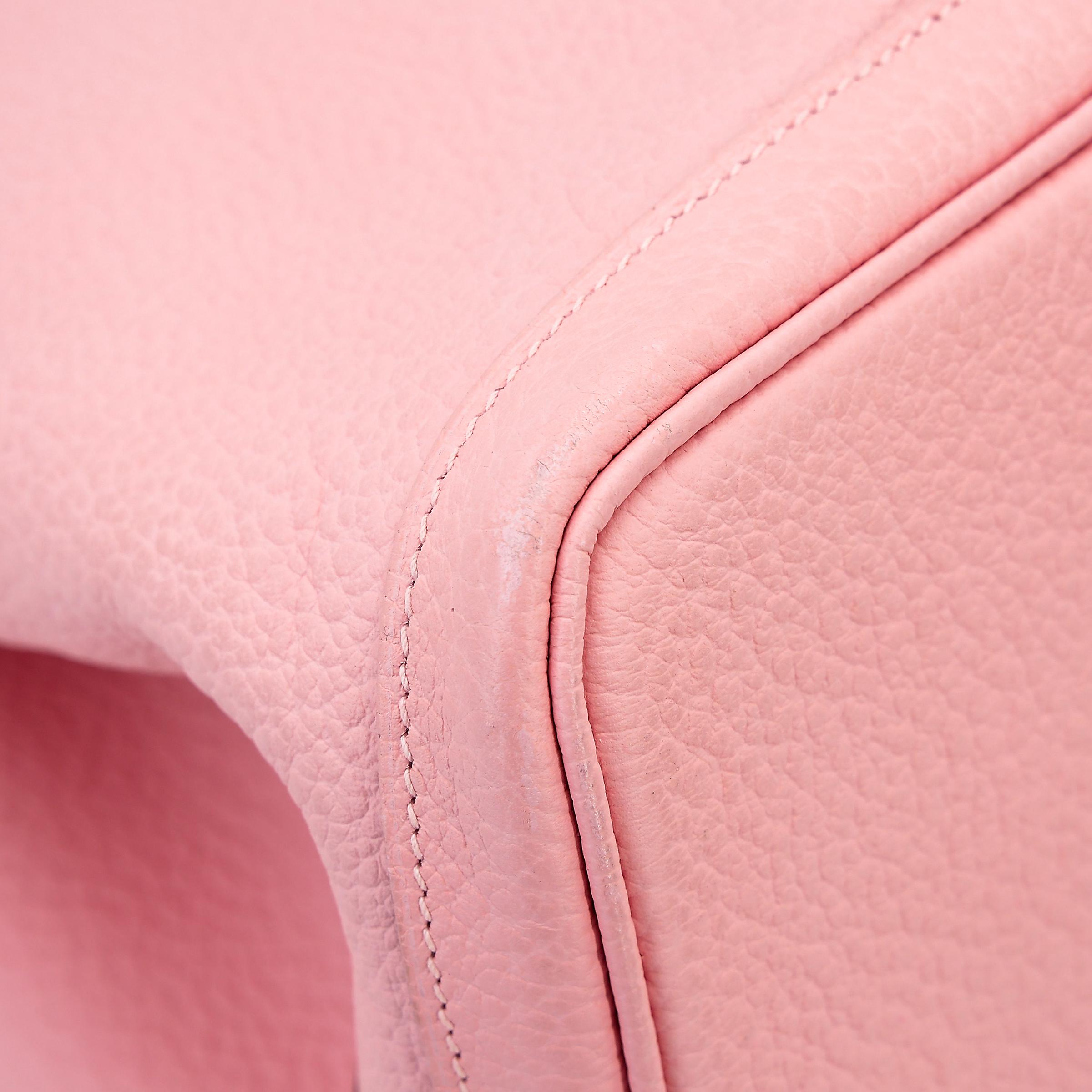 Very Good ( Rank A) HERMÈS Garden Party PM Rose Sakura (3Q) Country Palladium hardware T (2015) - 9