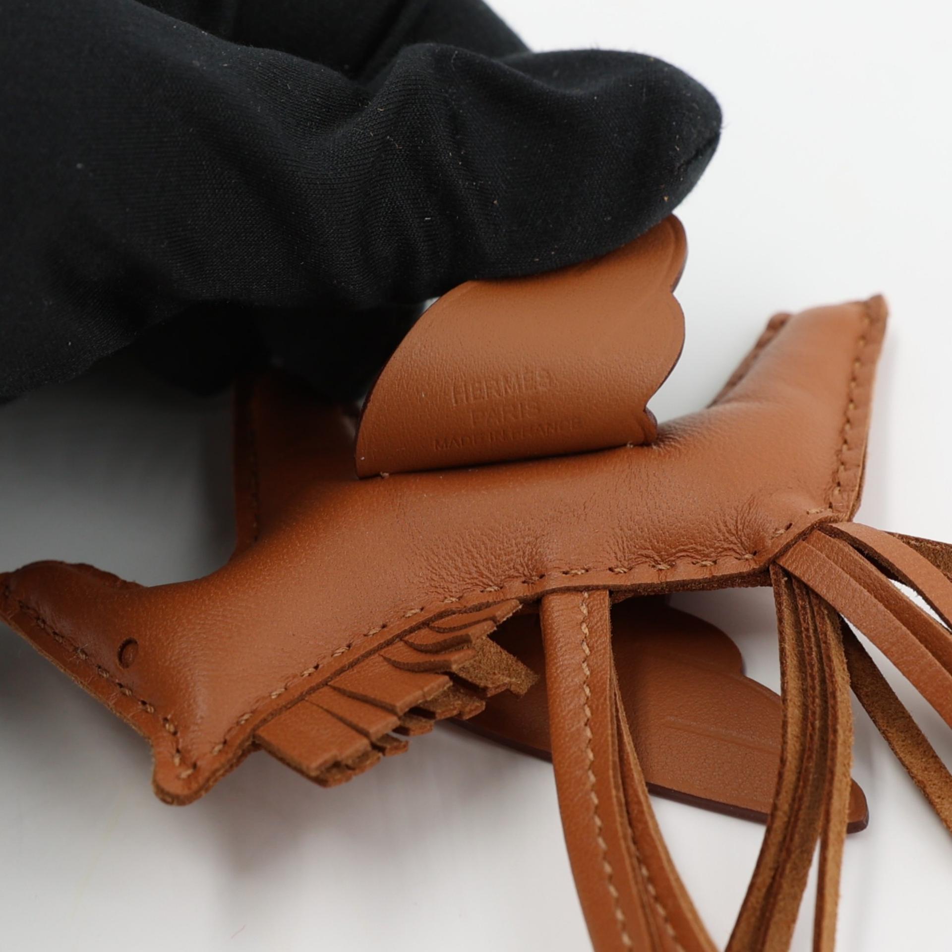 Brand New ( Rank N ) HERMÈS Rodeo Pegase PM Gold (37) Agneau W (2024) - 6