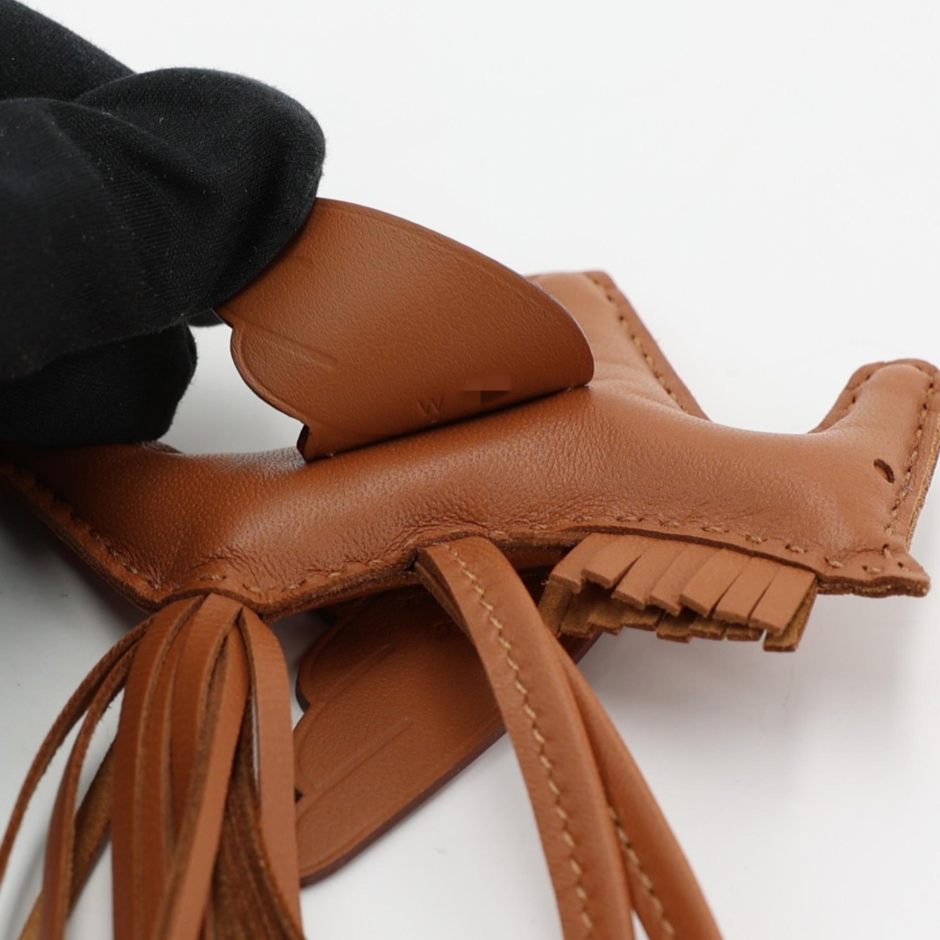 Brand New ( Rank N ) HERMÈS Rodeo Pegase PM Gold (37) Agneau W (2024) - 7