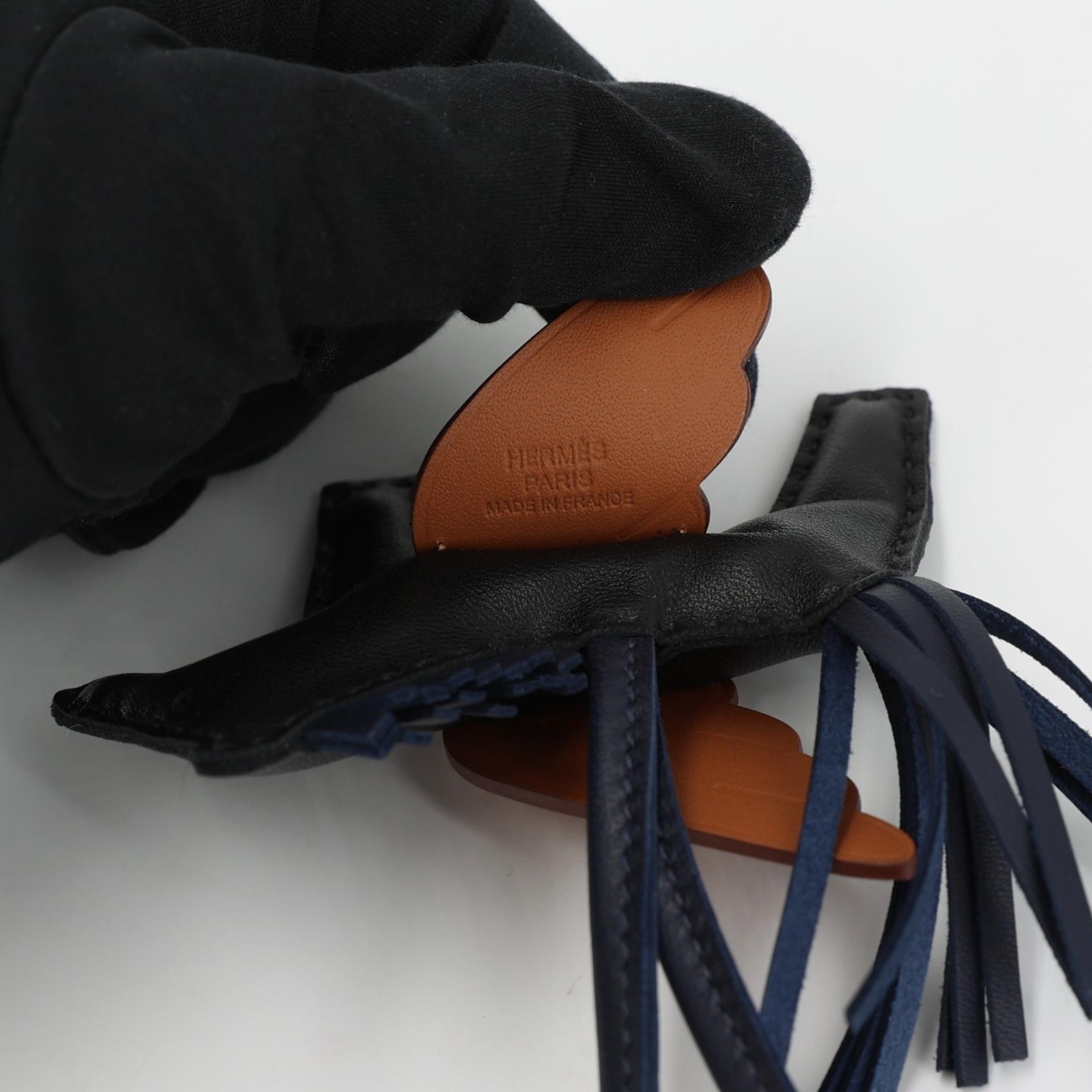 Brand New ( Rank N ) HERMÈS Rodeo Pegase PM Gold (37) Black (89) Bleu Nuit (2Z) Agneau W (2024) - 6