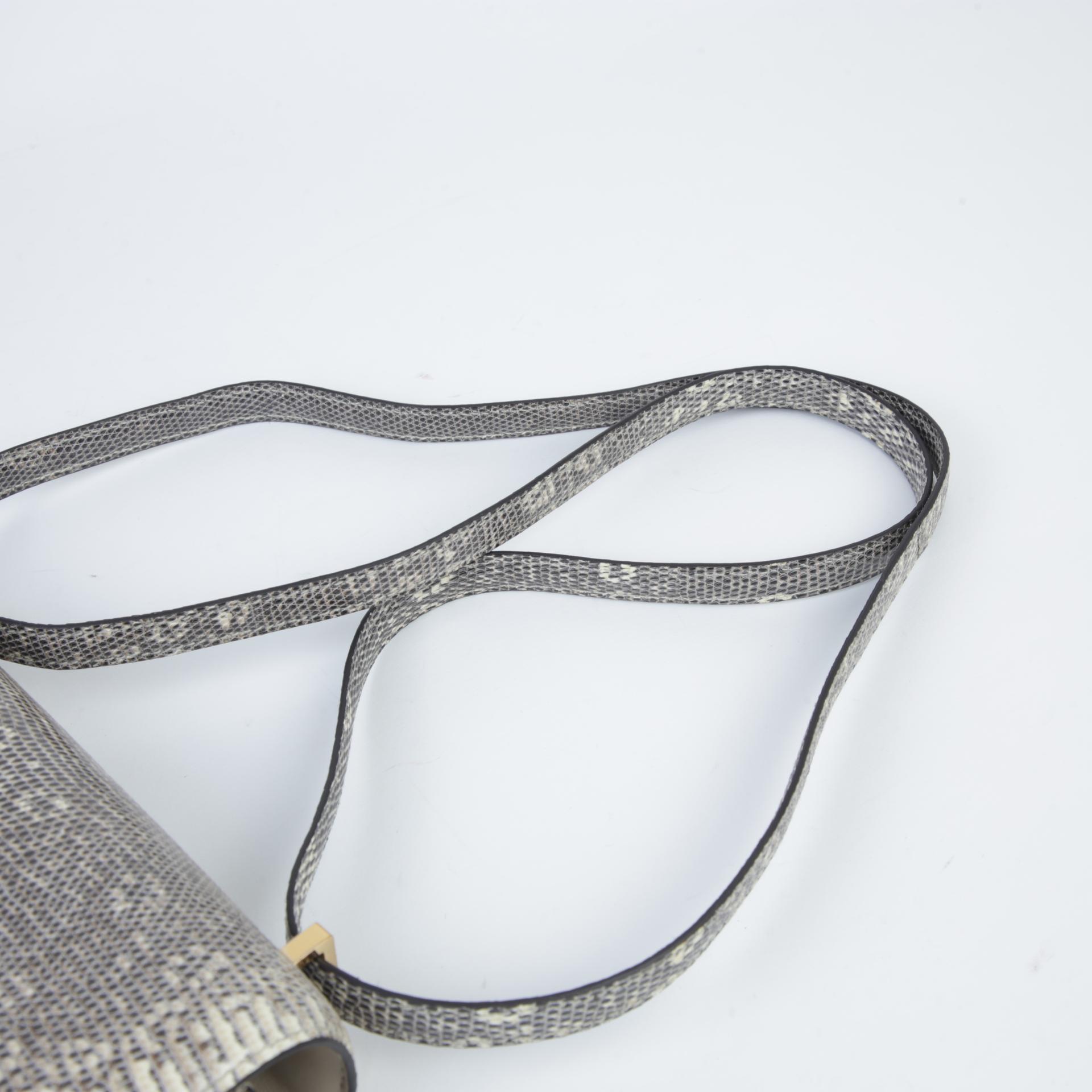 ランク SA HERMÈS エルメス コンスタンス3 ミニ オンブレ (1B) リザード ゴールド金具 Z刻印 - 3