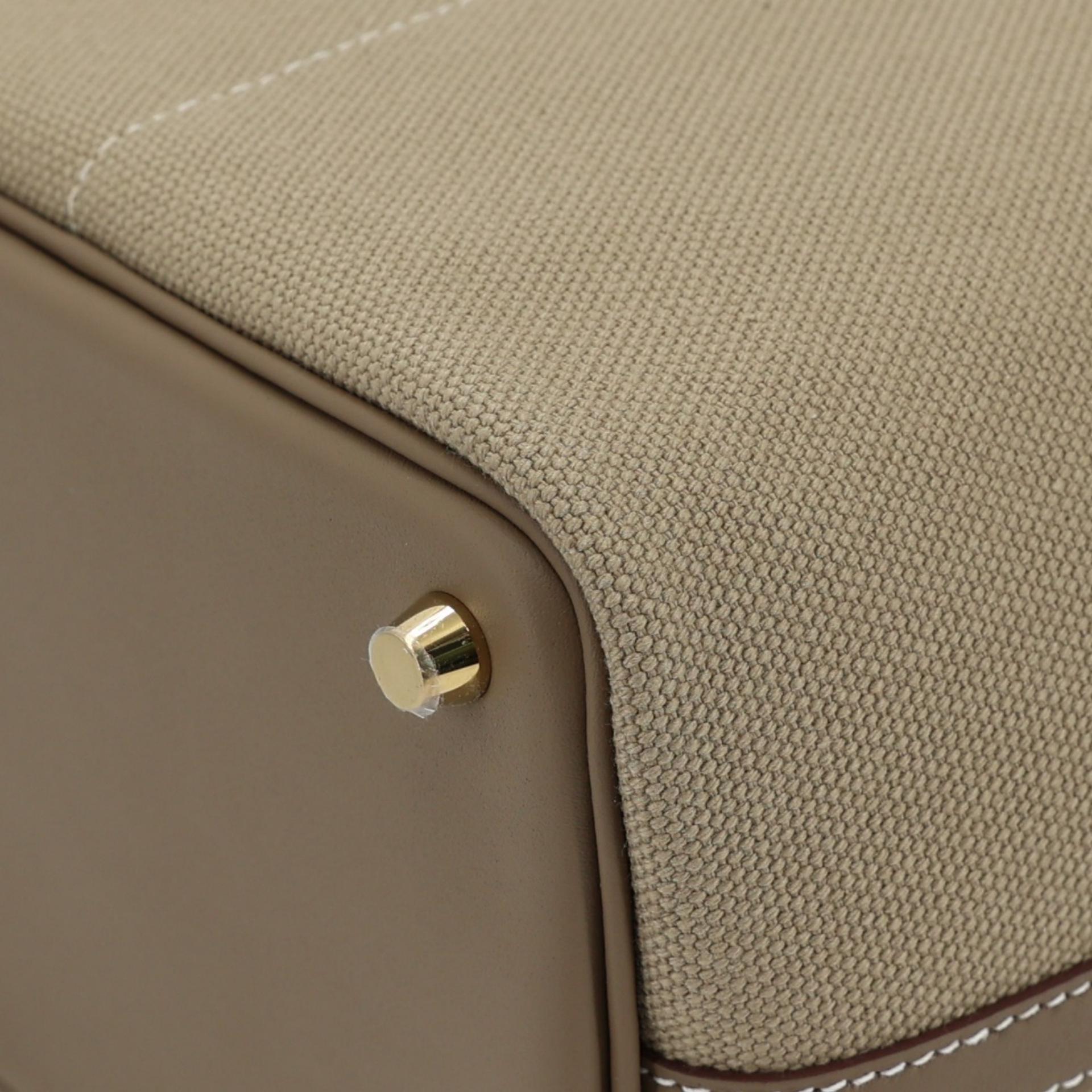 Picotin Lock 18 Cargo Etoupe (18) Beige Marfa (8Q) | GINZA XIAOMA