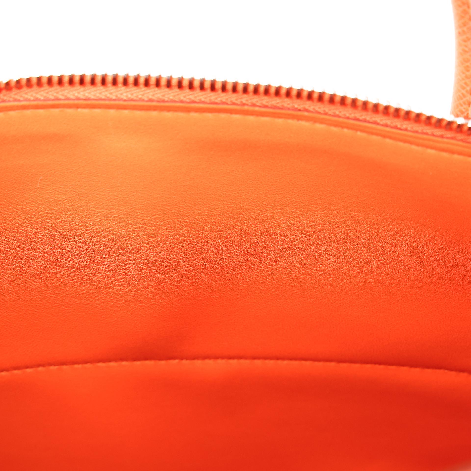 ランク SA HERMÈS エルメス ボリード31 オレンジ (93) エプソン シルバー金具 □J刻印 - 15