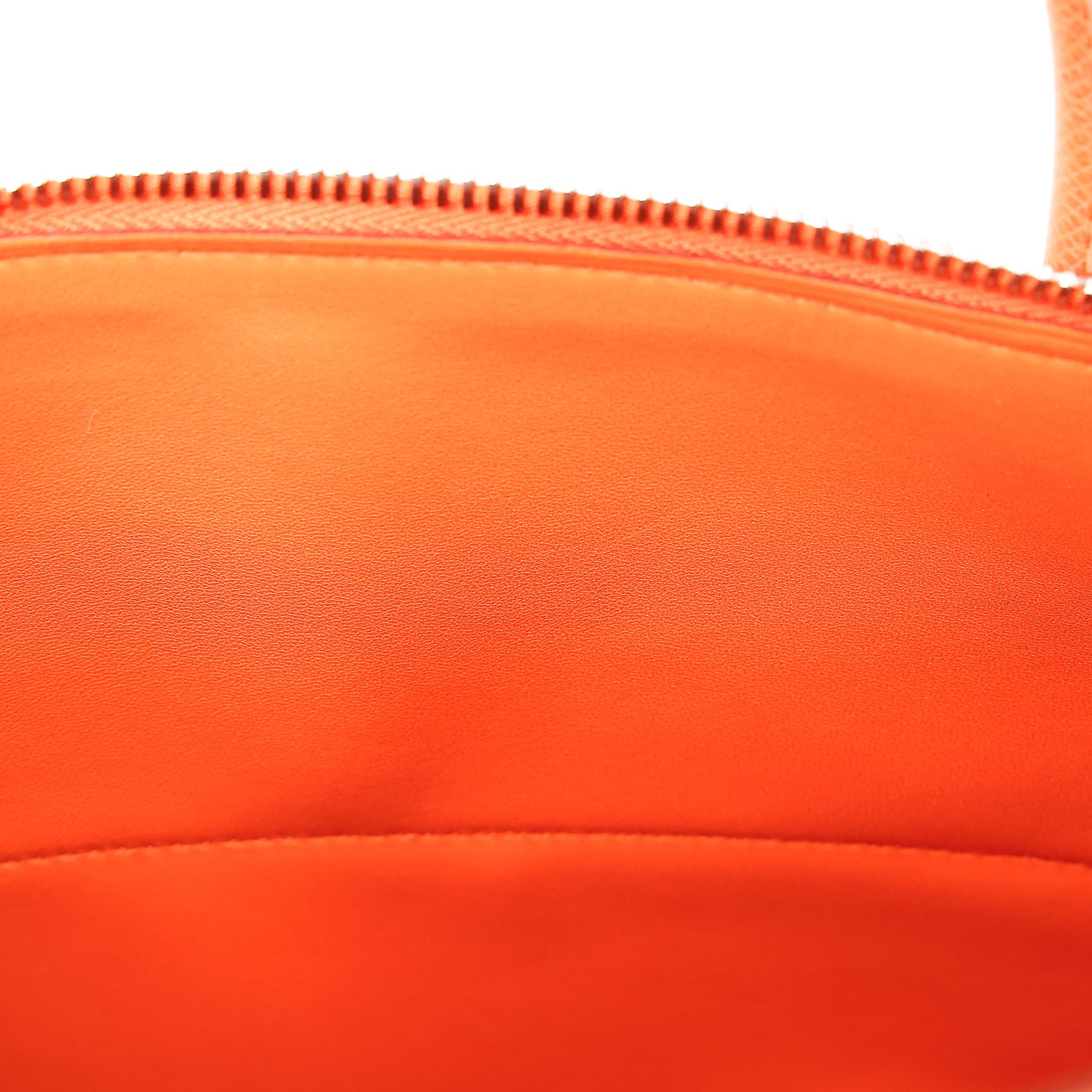 SA超美品 HERMÈS 爱马仕 Bolide 31 93 爱马仕橘 Orange Epsom牛皮 银扣 □J刻 2006年 - 15