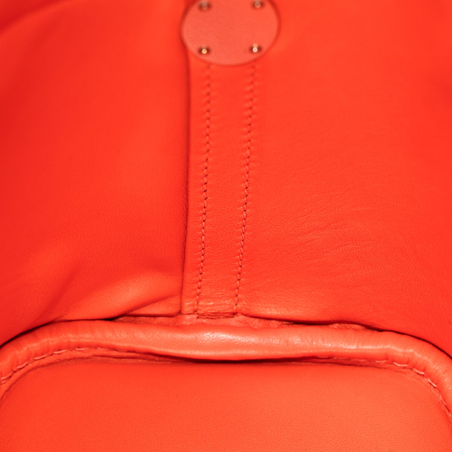 ランク SA HERMÈS エルメス ボリード31 オレンジ (93) エプソン シルバー金具 □J刻印 - 17