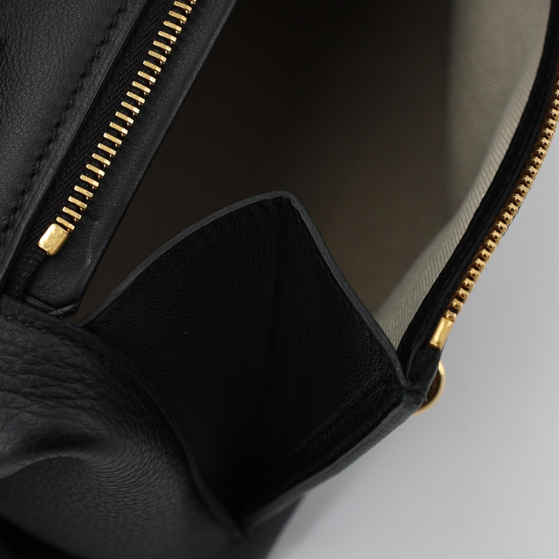 Excellent ( Rank SA ) HERMÈS Emile 30 Black (89) Togo Swift Wool Gold hardware Z (2021) - 13