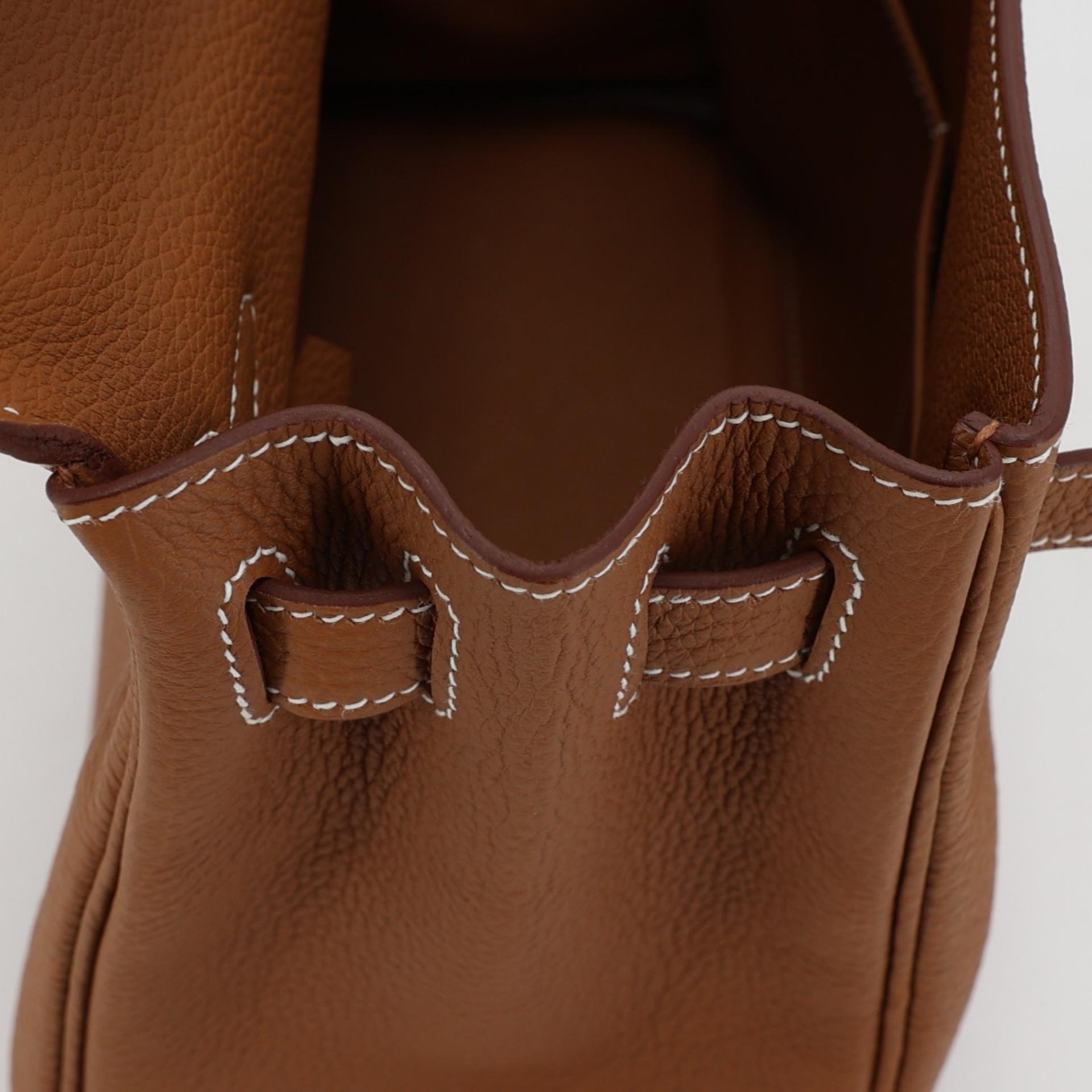 Brand New ( Rank N ) HERMÈS Kelly 28 Gold (37) Togo Palladium hardware W (2024) - 12