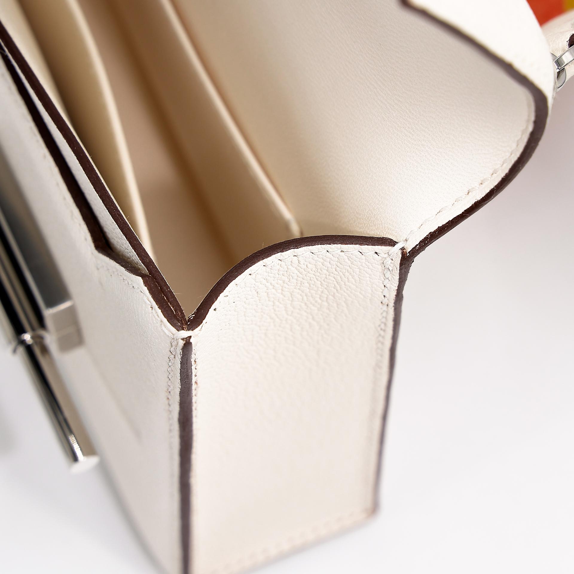 ランク NS 未使用品 HERMÈS エルメス ヴェルーミニ ナタ (I2) シェーブル キャンバス シルバー金具 U刻印 - 13