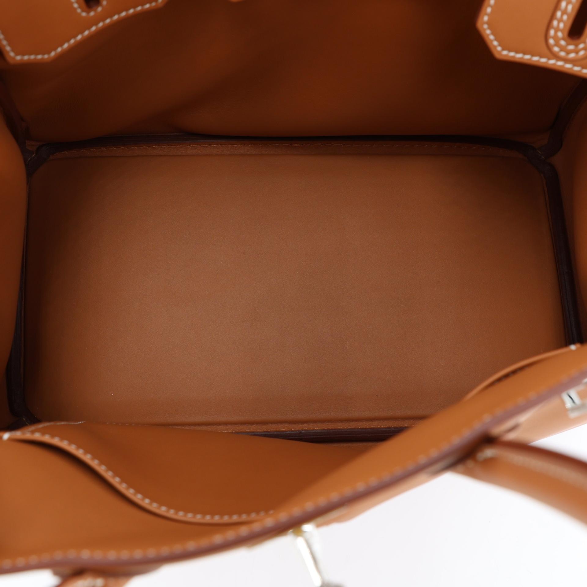 Brand New ( Rank N ) HERMÈS Limited Edition Birkin 30 Colormatic Gold (37) Swift Palladium hardware W (2024) - 10