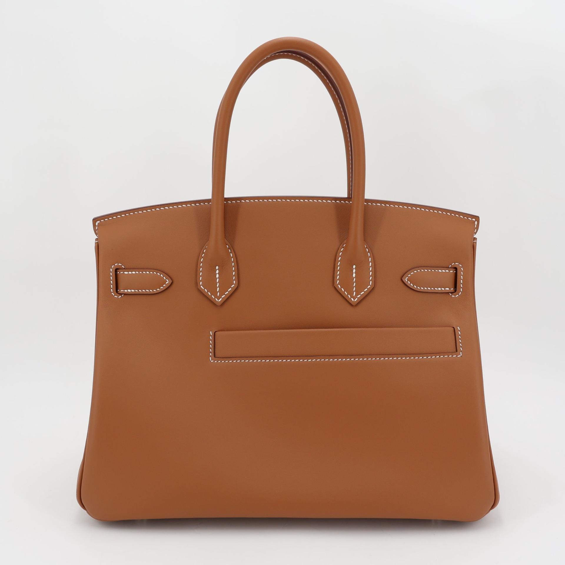 Brand New ( Rank N ) HERMÈS Limited Edition Birkin 30 Colormatic Gold (37) Swift Palladium hardware W (2024) - 2