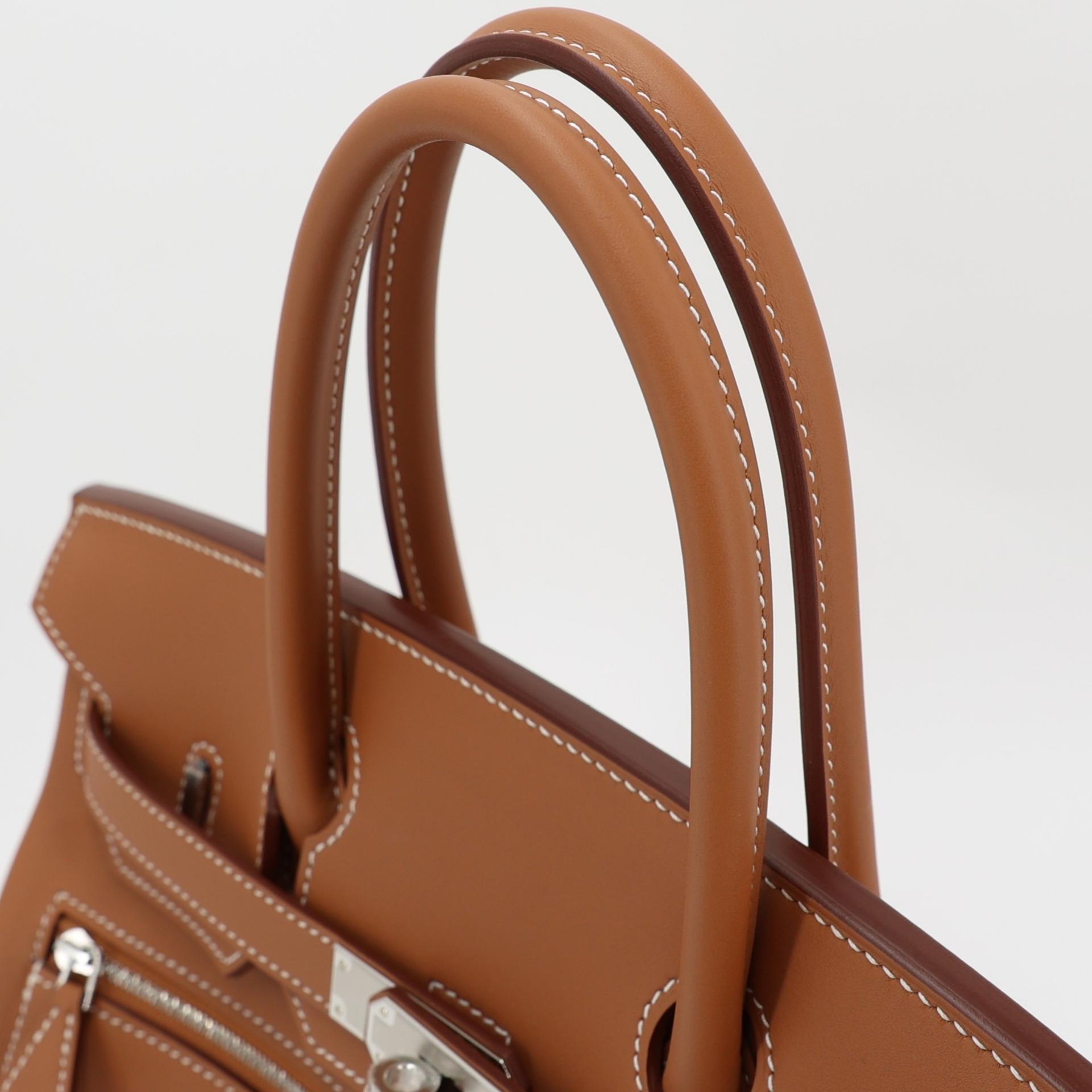 Brand New ( Rank N ) HERMÈS Limited Edition Birkin 30 Colormatic Gold (37) Swift Palladium hardware W (2024) - 3