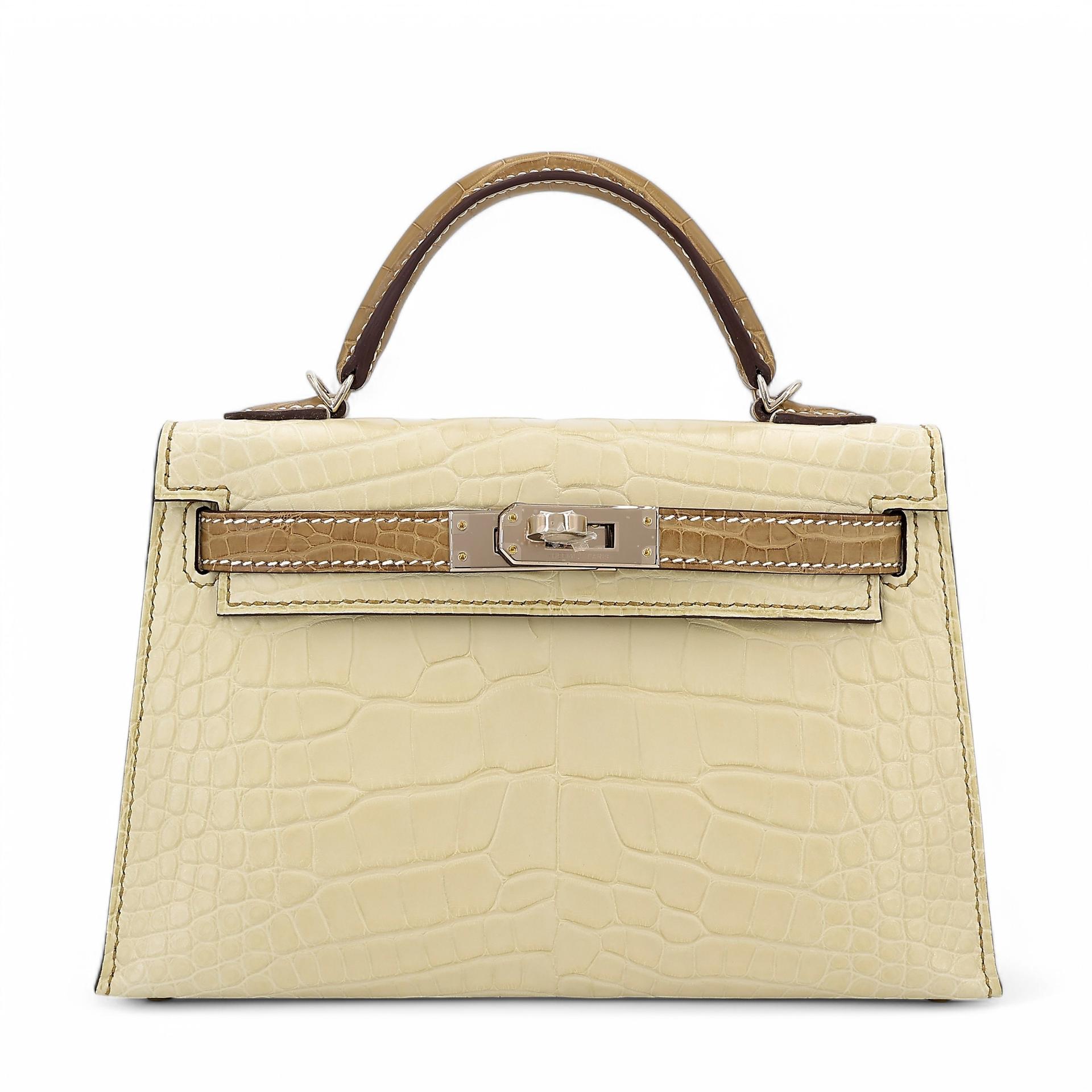 Mini Kelly II HSS Kraft (2H) Vanille (Y1) | GINZA XIAOMA