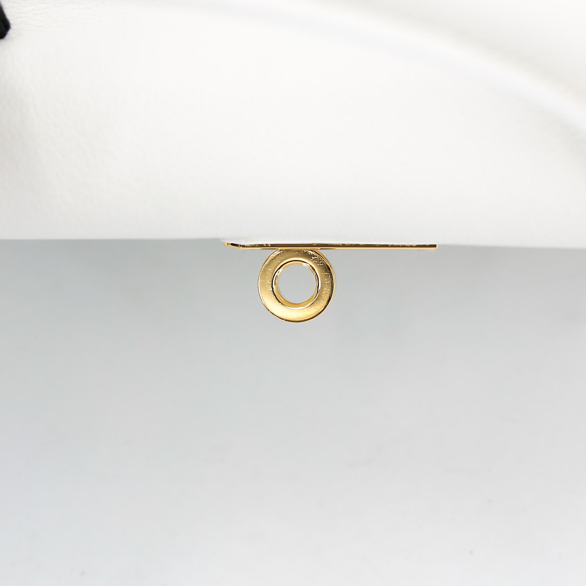 Excellent ( Rank SA ) HERMÈS Kelly 25 White (01) Swift Gold hardware D (2019) - 20