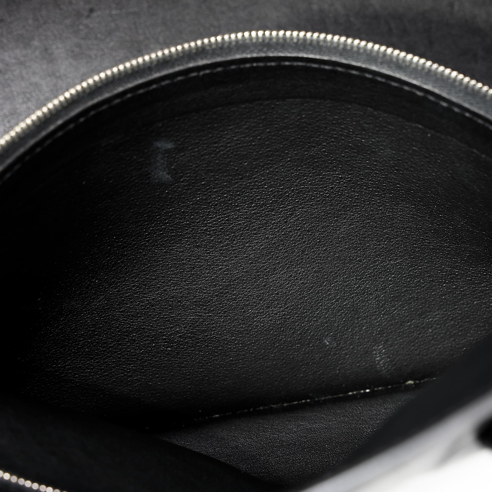 Good ( Rank AB) HERMÈS Limited Edition Birkin 35 Shadow Black (89) Swift Palladium hardware Square M (2009) - 33