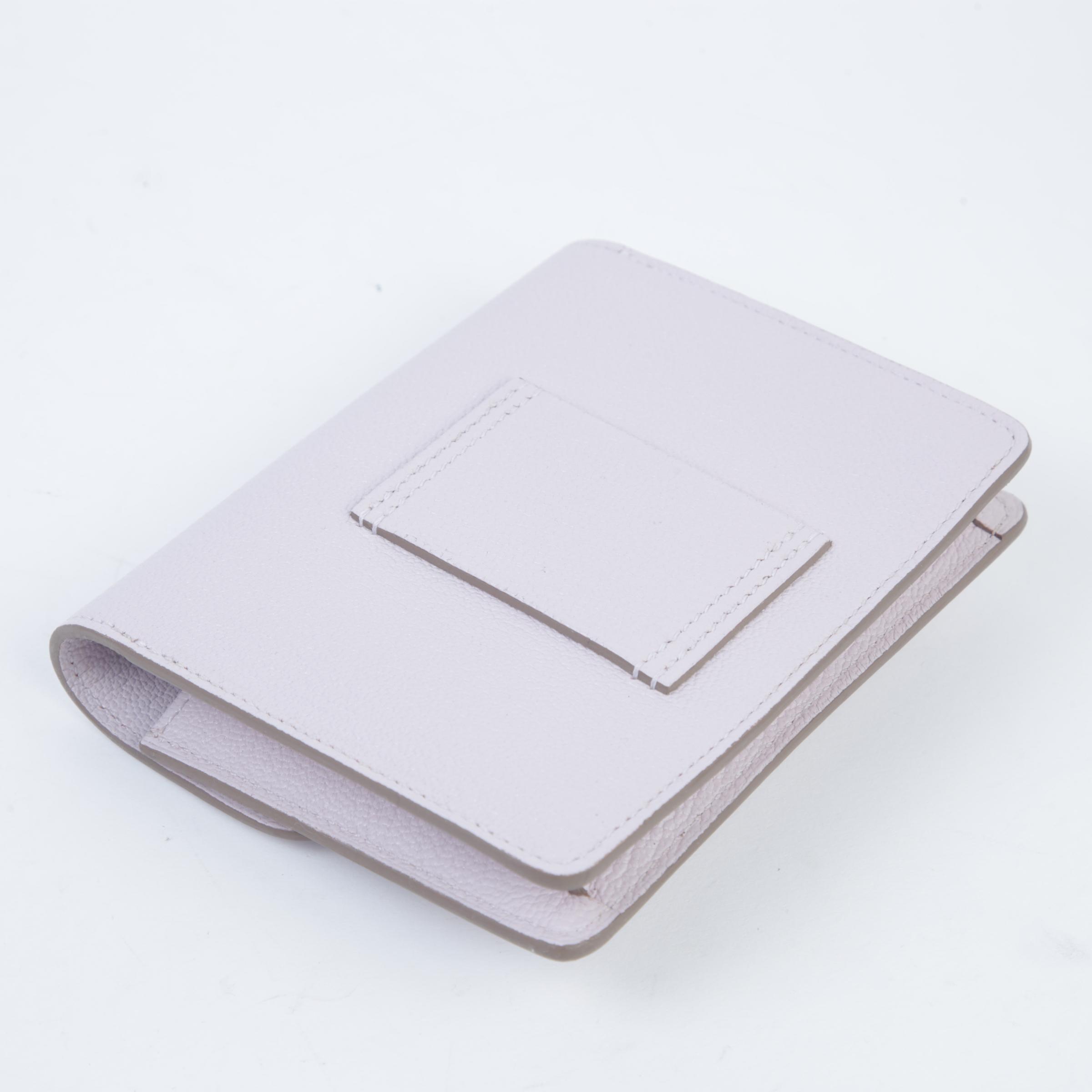 Unused ( Rank NS ) HERMÈS Roulis Slim Mauve Pale (09) Chevre Palladium hardware B (2023) - 7