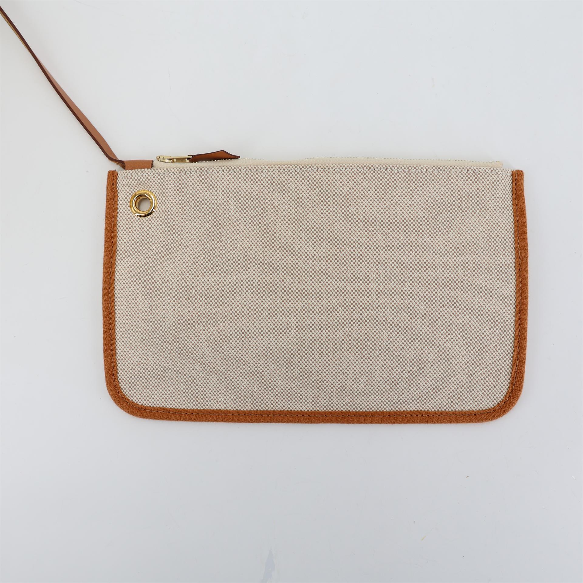 Excellent ( Rank SA ) HERMÈS Limited Edition Herbag Zip 31 PM  Fauve (34) Beige Canvas Gold hardware B (2023) - 21