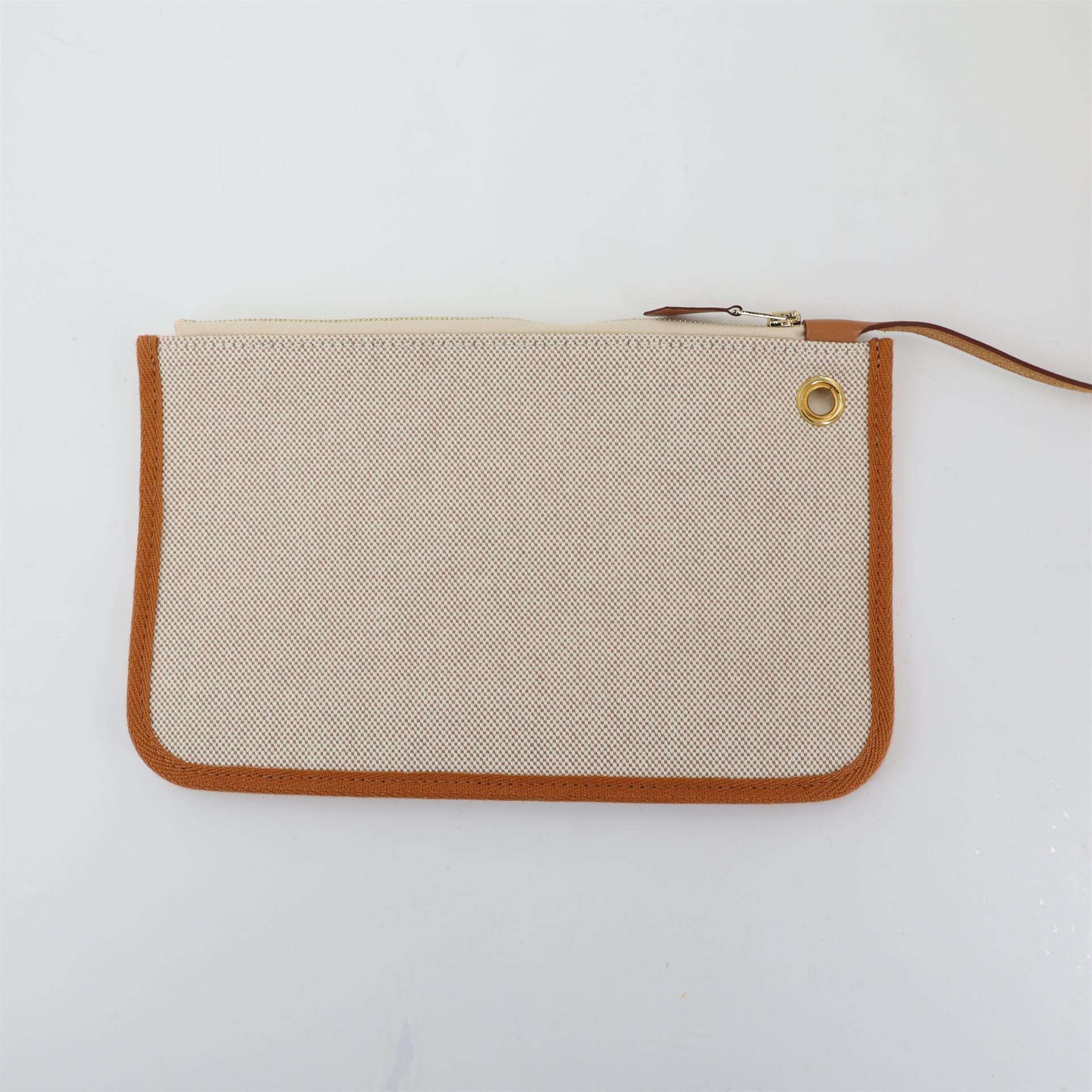 Excellent ( Rank SA ) HERMÈS Limited Edition Herbag Zip 31 PM  Fauve (34) Beige Canvas Gold hardware B (2023) - 22