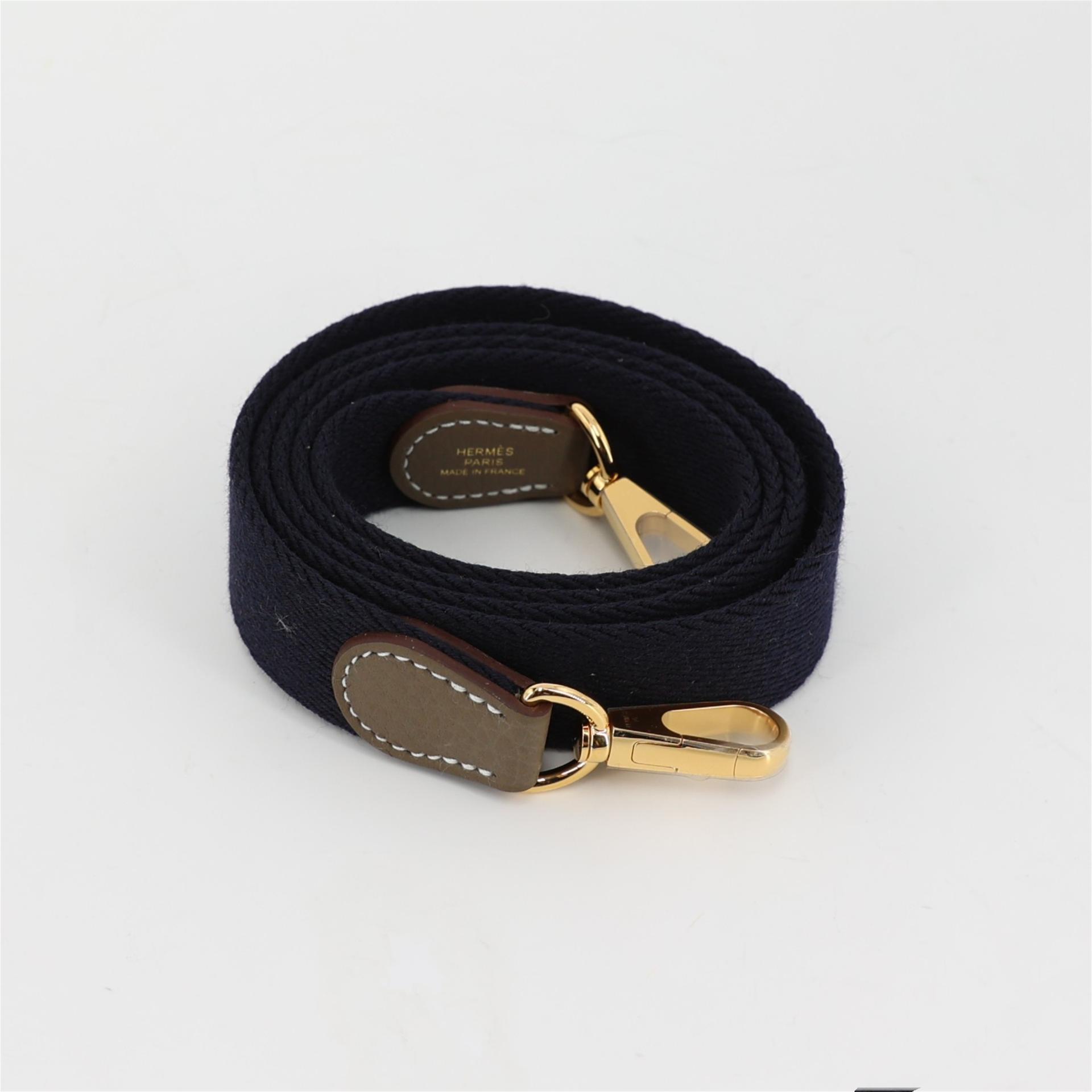 全新 HERMÈS 愛馬仕 Mini Evelyne 16 Amazone 112cm 18 大象灰 Etoupe Clemence小牛皮 金扣 W刻 2024年 - 12