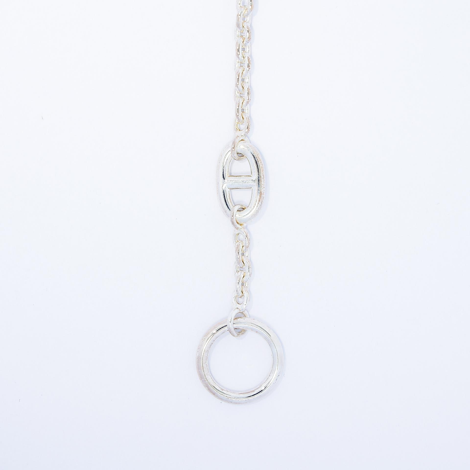 Brand New ( Rank N ) HERMÈS Bracelet Farandole Silver Silver 925 Palladium hardware - 5