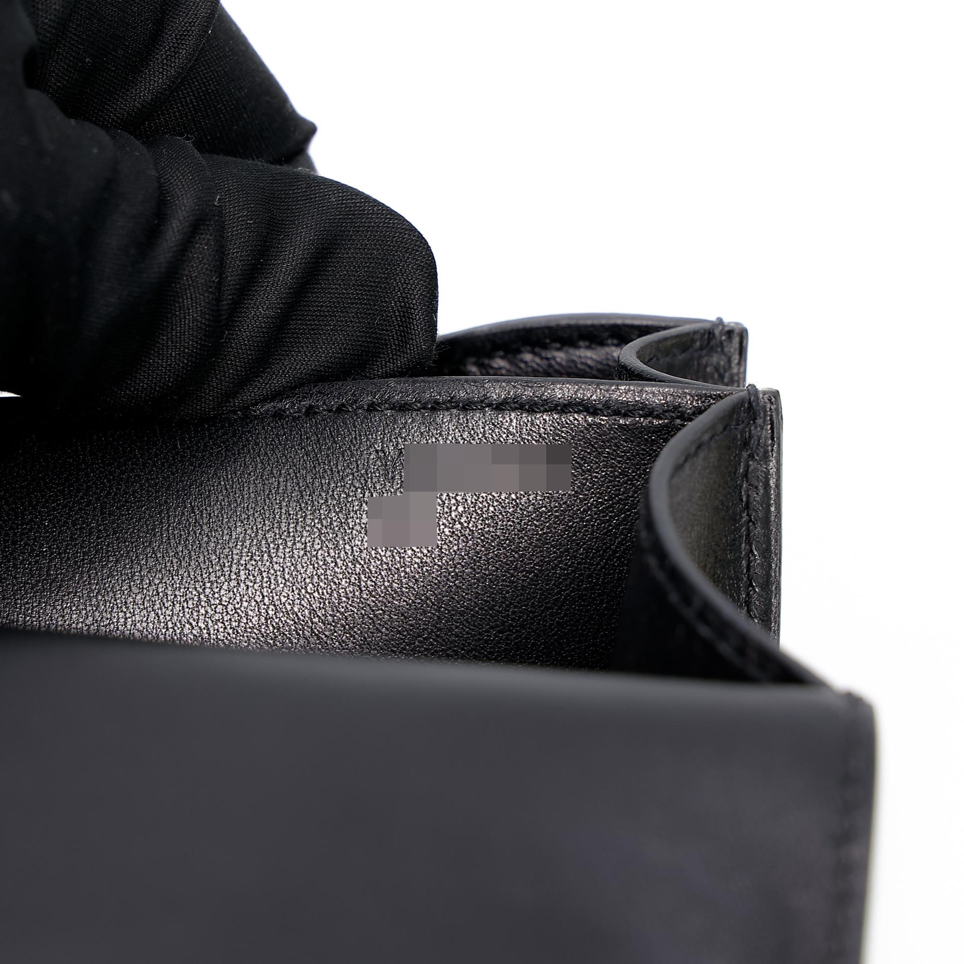 A美品 HERMÈS 爱马仕 Constance 康康 Mini 19 89 黑色 Noir Box牛皮 金扣 Y刻 2020年 - 25
