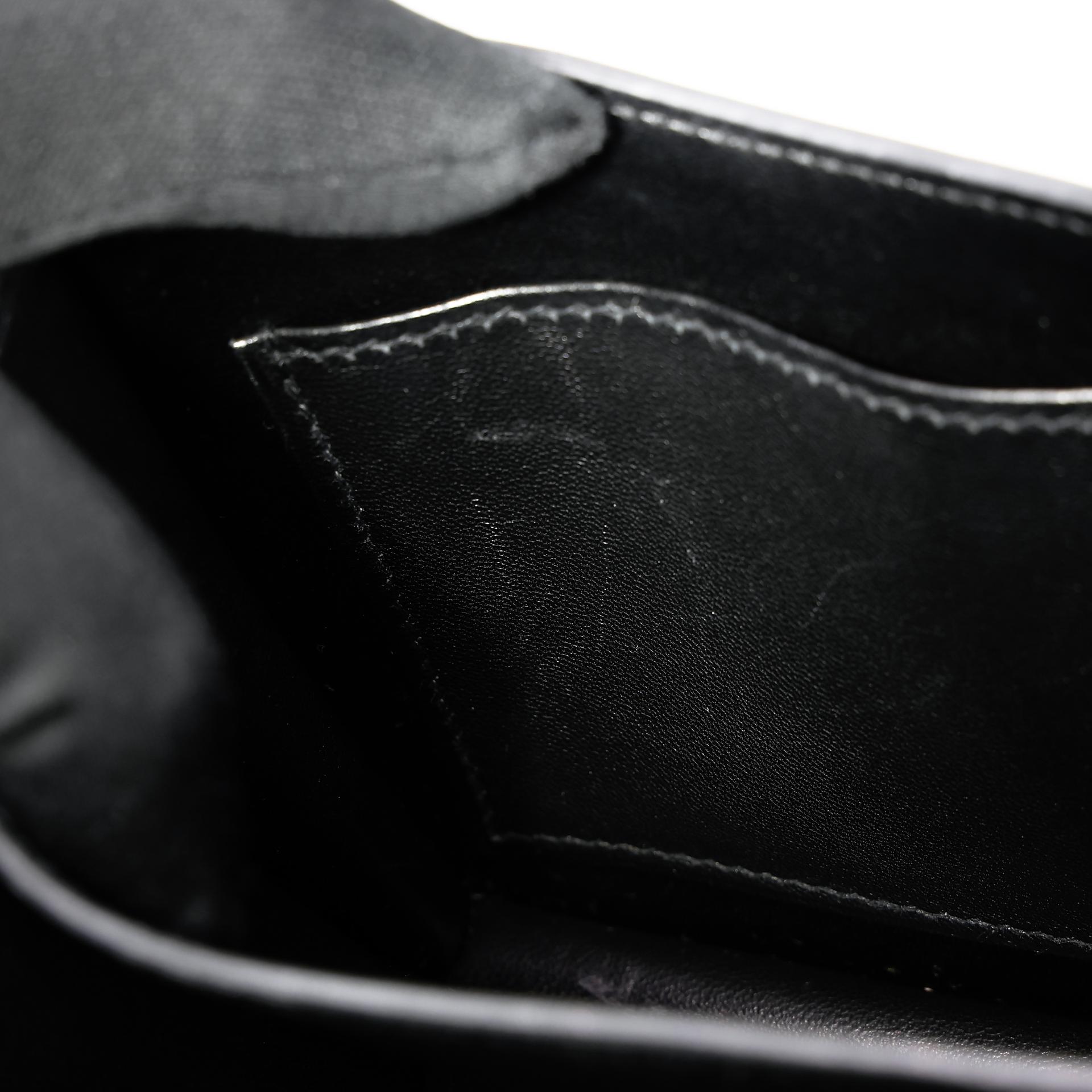 A美品 HERMÈS 爱马仕 Constance 康康 Mini 19 89 黑色 Noir Box牛皮 金扣 Y刻 2020年 - 36