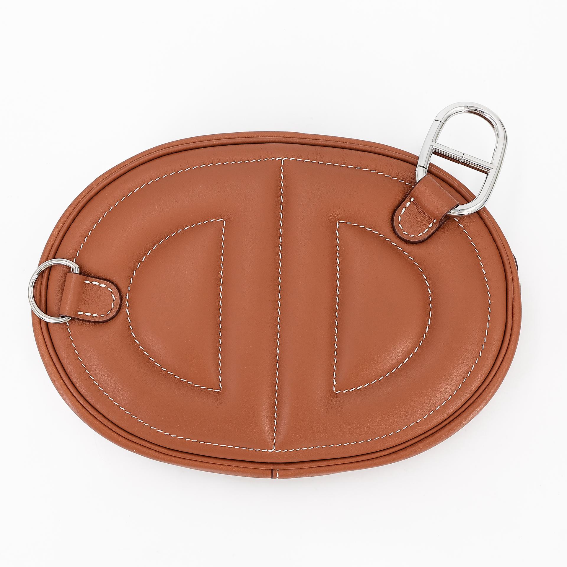 Excellent ( Rank SA ) HERMÈS In-The-Loop belt bag Gold (37) Swift Palladium hardware D (2019) - 2