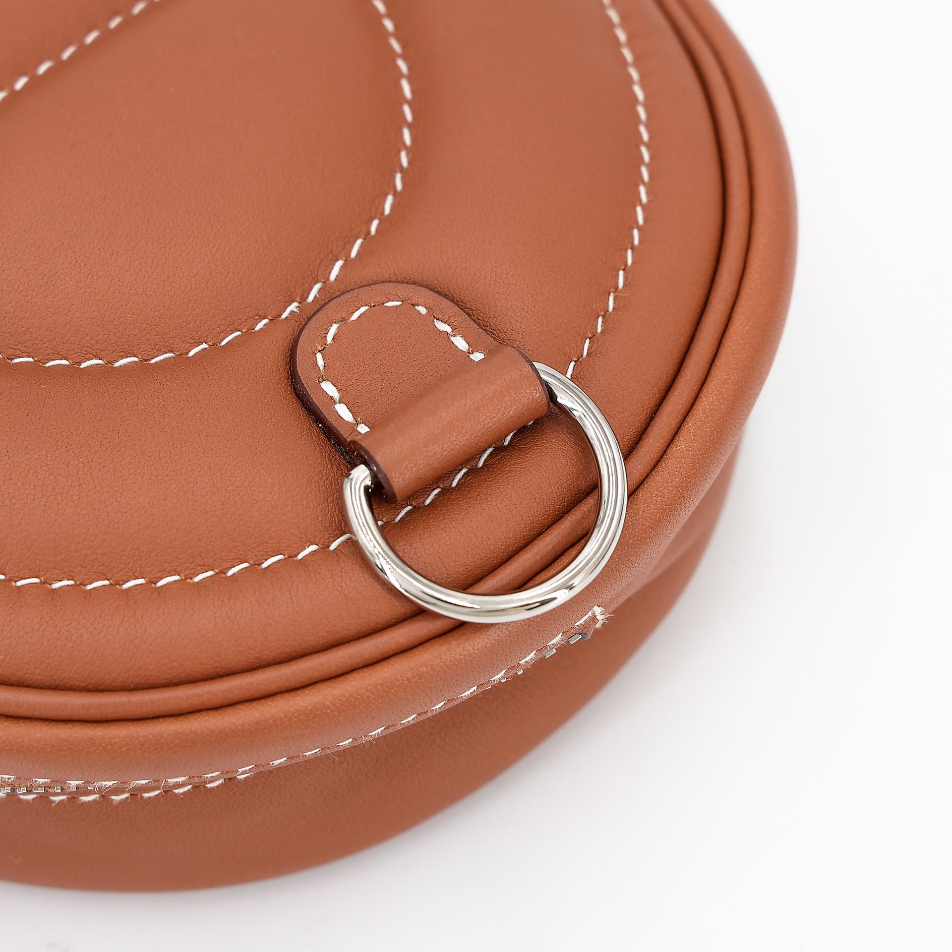 Excellent ( Rank SA ) HERMÈS In-The-Loop belt bag Gold (37) Swift Palladium hardware D (2019) - 5