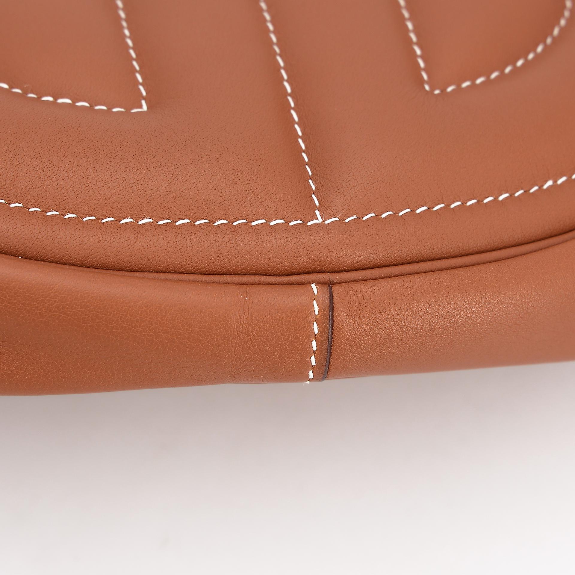 Excellent ( Rank SA ) HERMÈS In-The-Loop belt bag Gold (37) Swift Palladium hardware D (2019) - 11