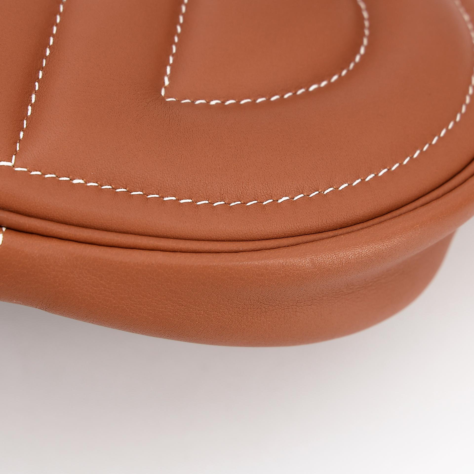 Excellent ( Rank SA ) HERMÈS In-The-Loop belt bag Gold (37) Swift Palladium hardware D (2019) - 15