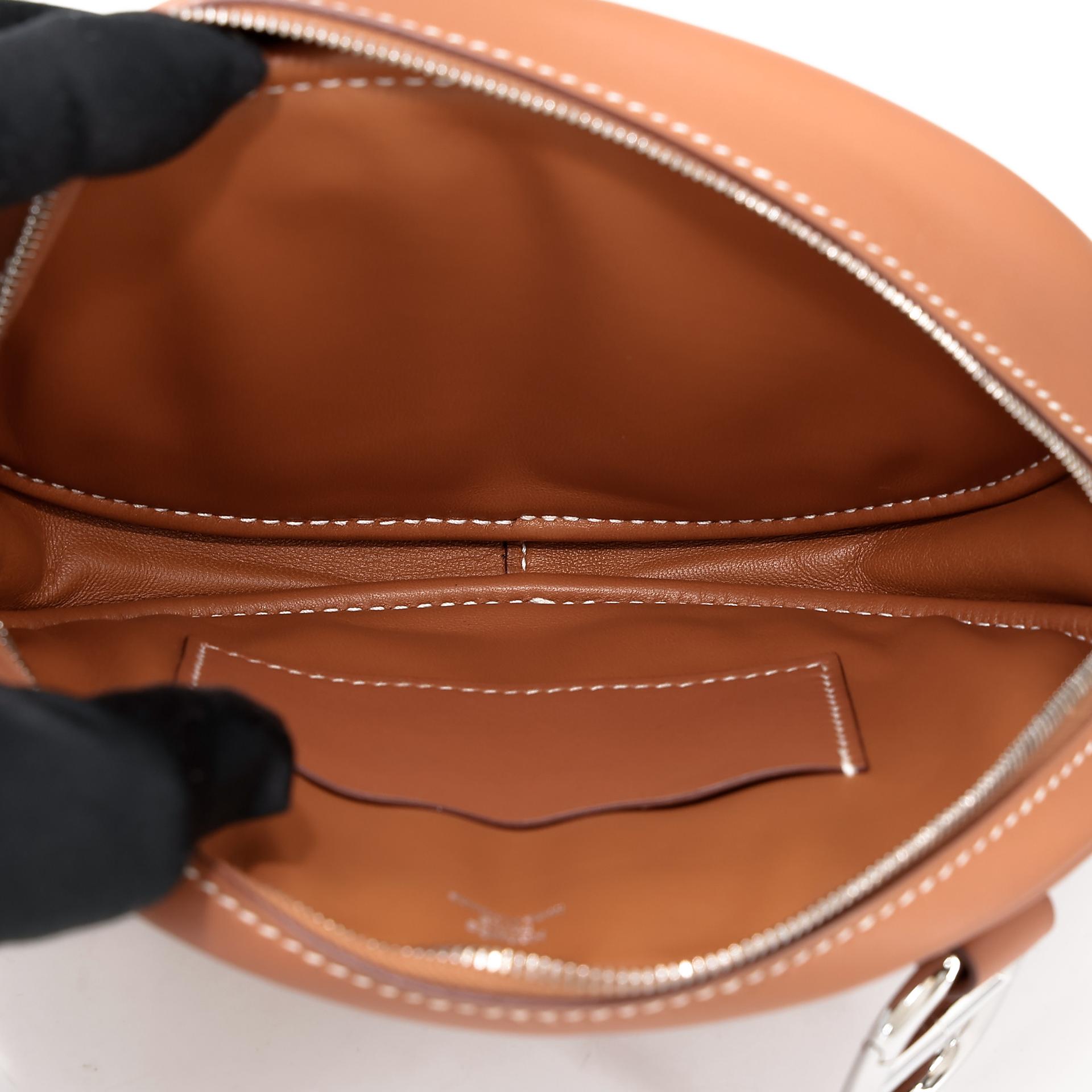Excellent ( Rank SA ) HERMÈS In-The-Loop belt bag Gold (37) Swift Palladium hardware D (2019) - 19