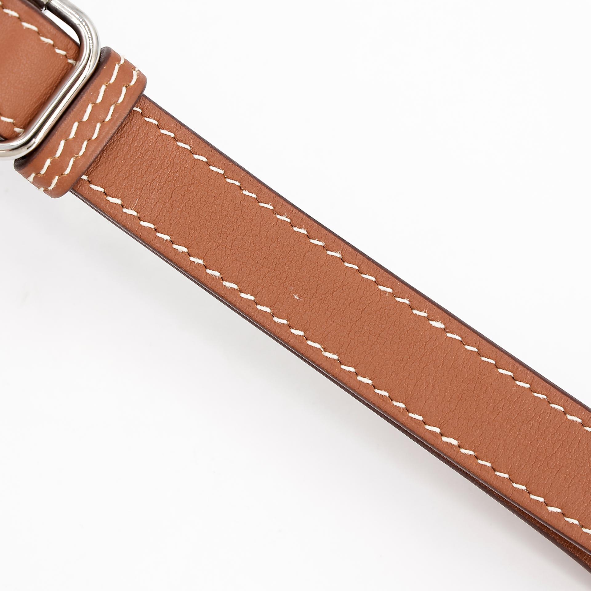 Excellent ( Rank SA ) HERMÈS In-The-Loop belt bag Gold (37) Swift Palladium hardware D (2019) - 21