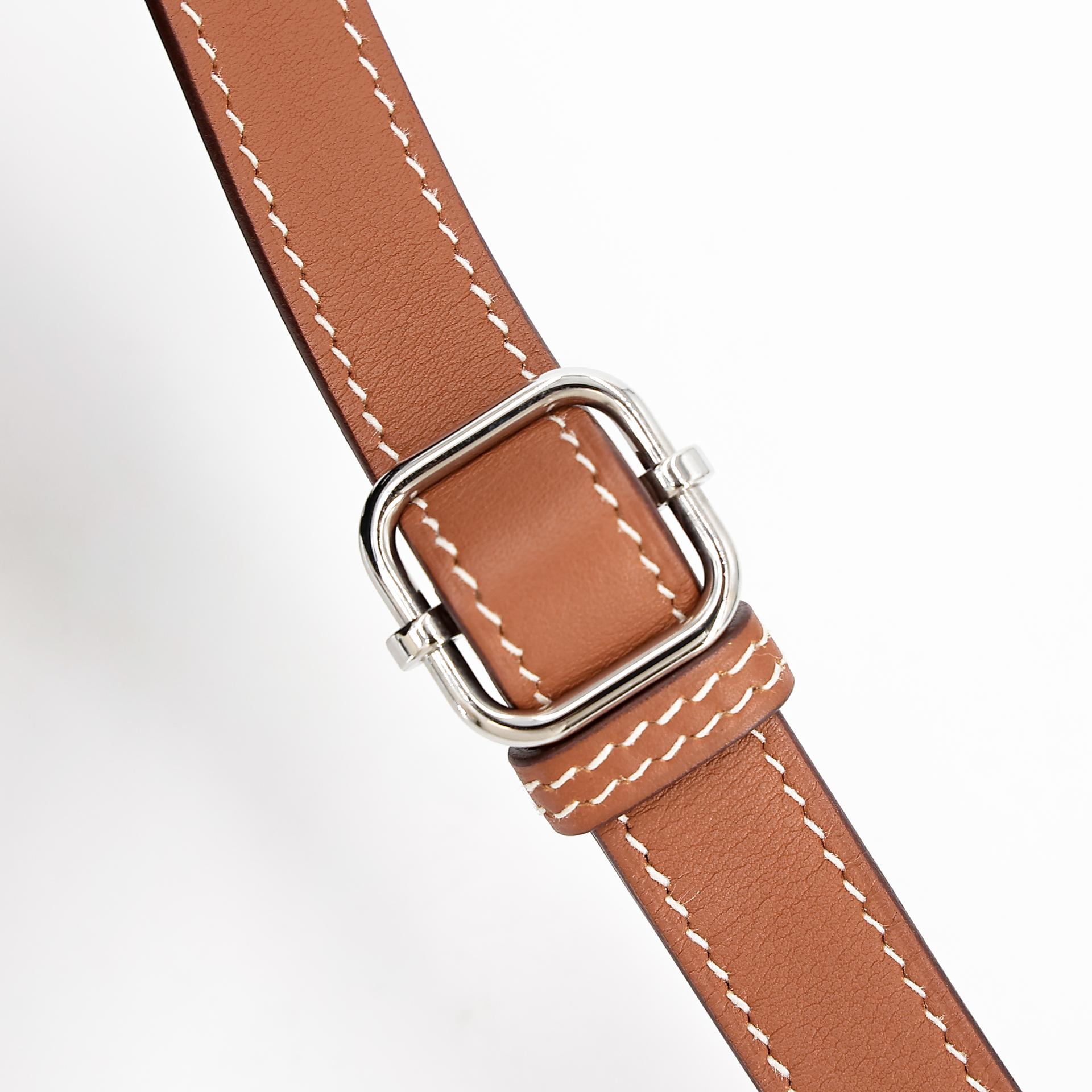 Excellent ( Rank SA ) HERMÈS In-The-Loop belt bag Gold (37) Swift Palladium hardware D (2019) - 22