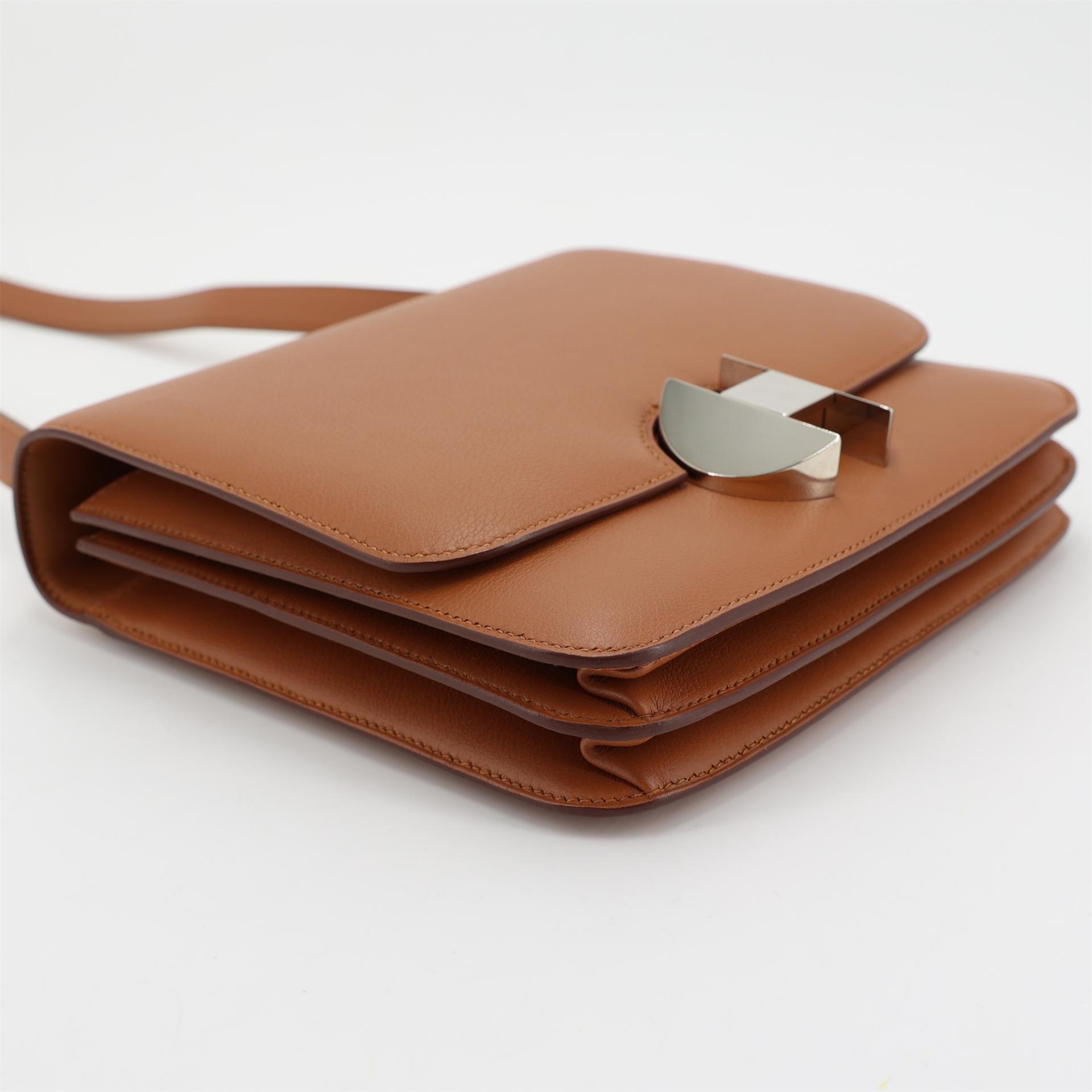 Excellent ( Rank SA ) HERMÈS 2002-20 Gold (37) Evercolor Palladium hardware D (2019) - 4