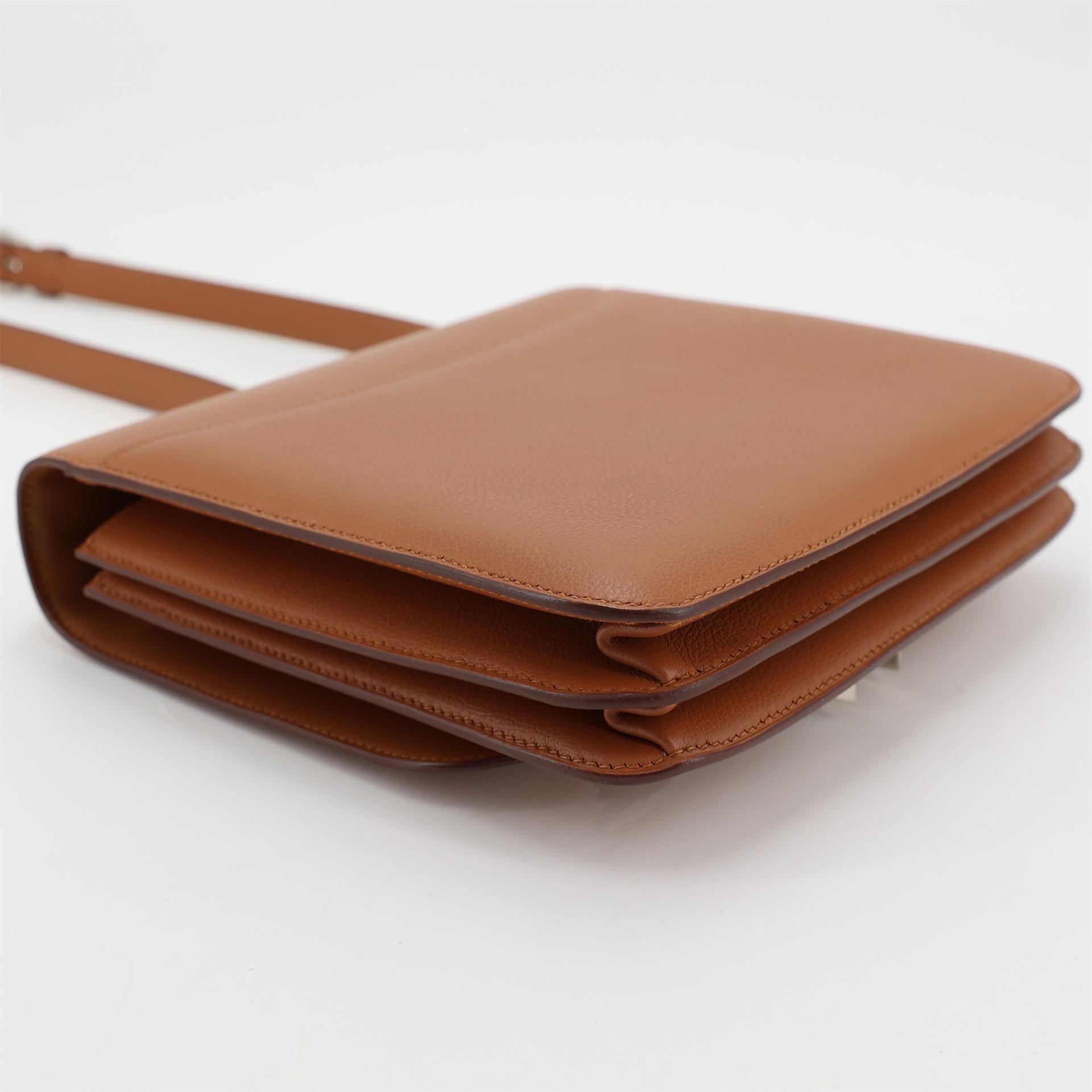 Excellent ( Rank SA ) HERMÈS 2002-20 Gold (37) Evercolor Palladium hardware D (2019) - 6