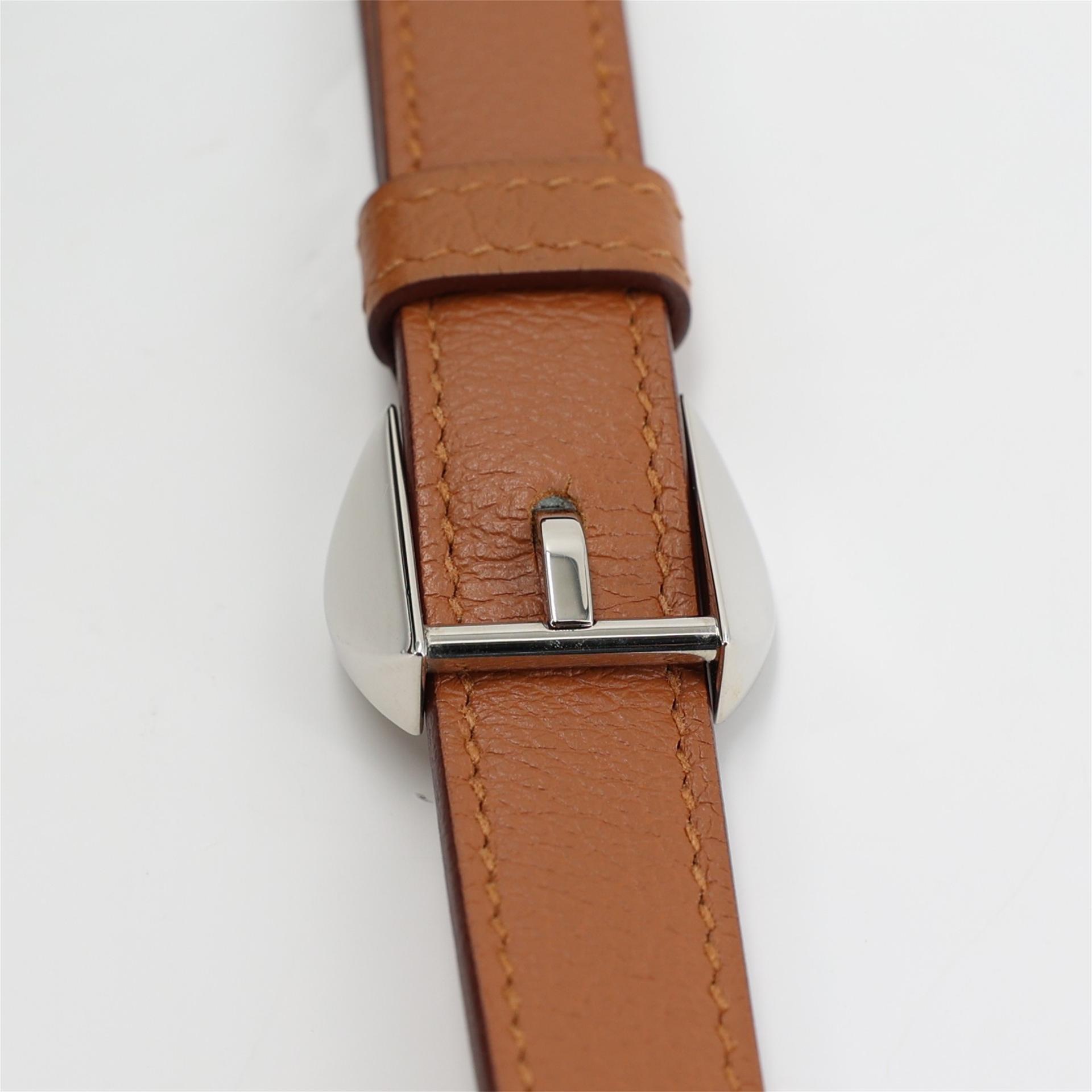 Excellent ( Rank SA ) HERMÈS 2002-20 Gold (37) Evercolor Palladium hardware D (2019) - 19