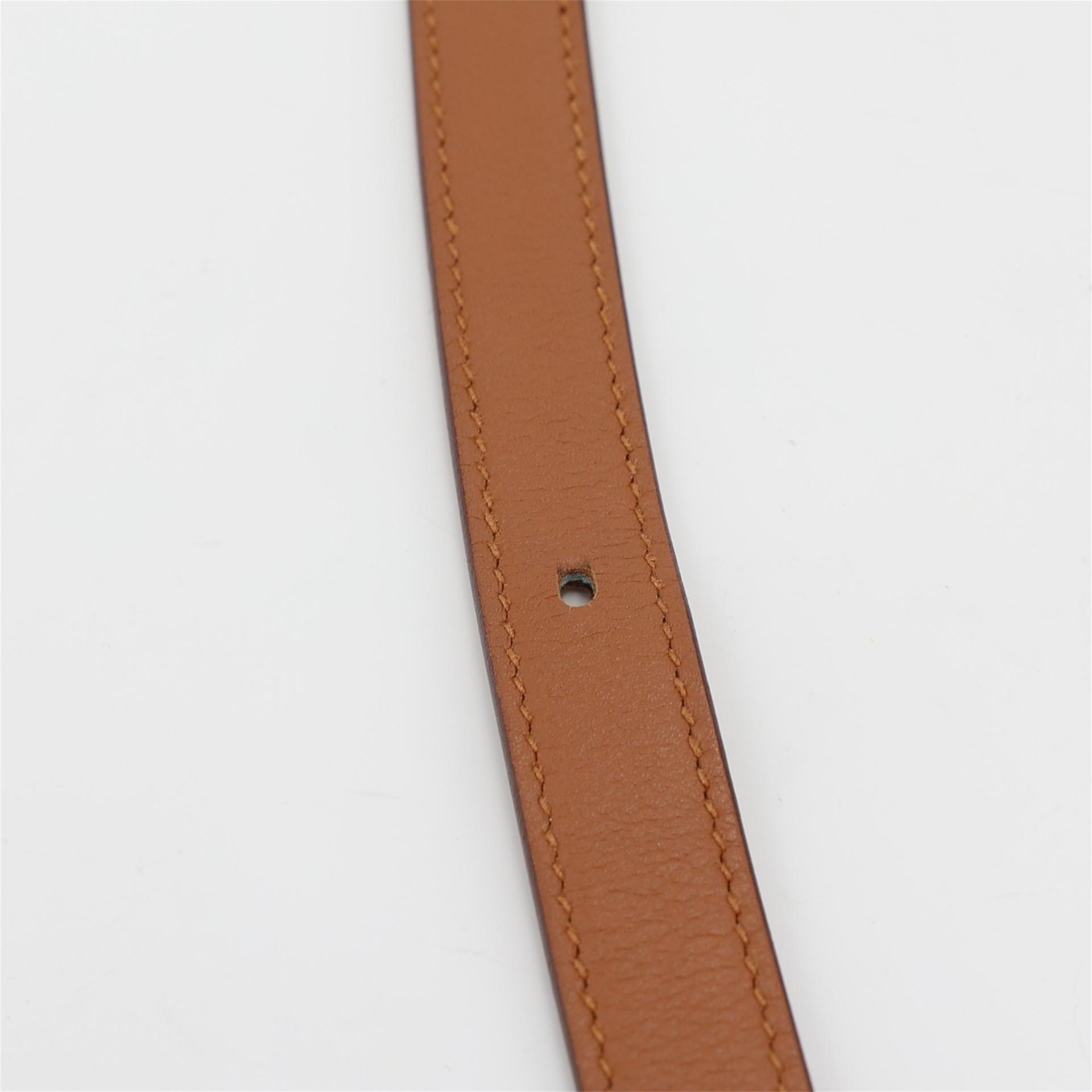 Excellent ( Rank SA ) HERMÈS 2002-20 Gold (37) Evercolor Palladium hardware D (2019) - 20